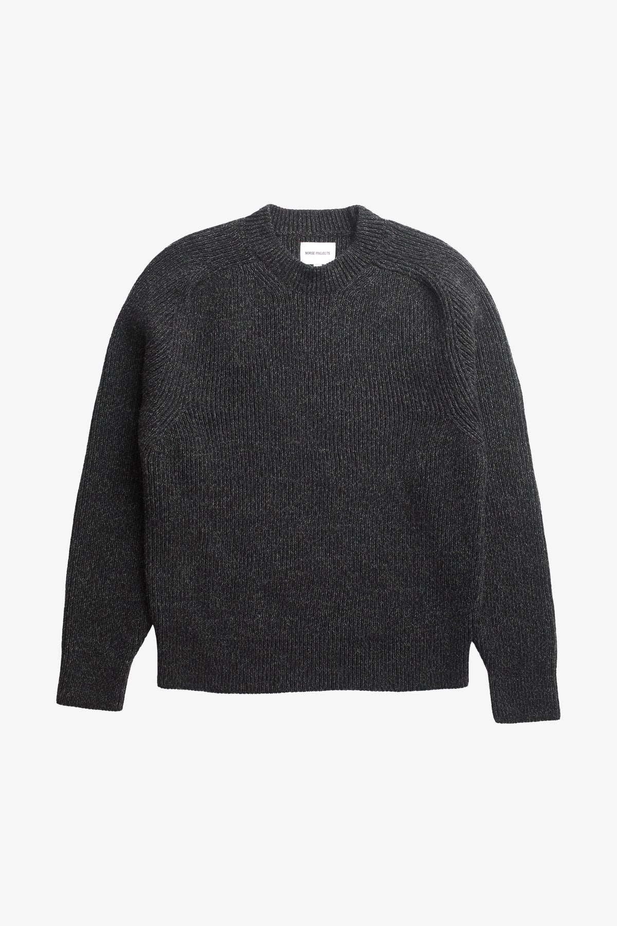 Torsten Wool Saddle Sleeve Fishermen Sweater