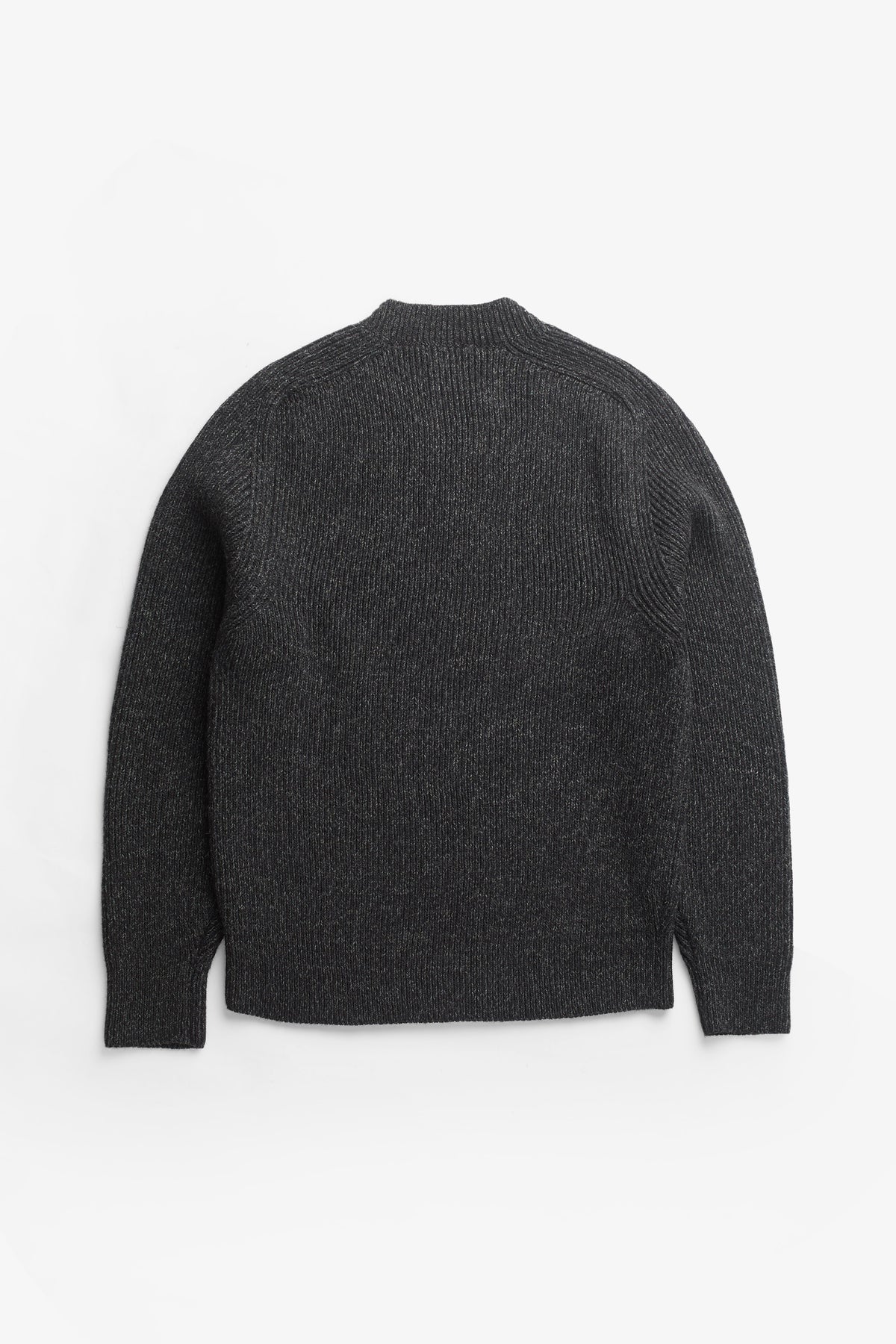 Torsten Wool Saddle Sleeve Fishermen Sweater
