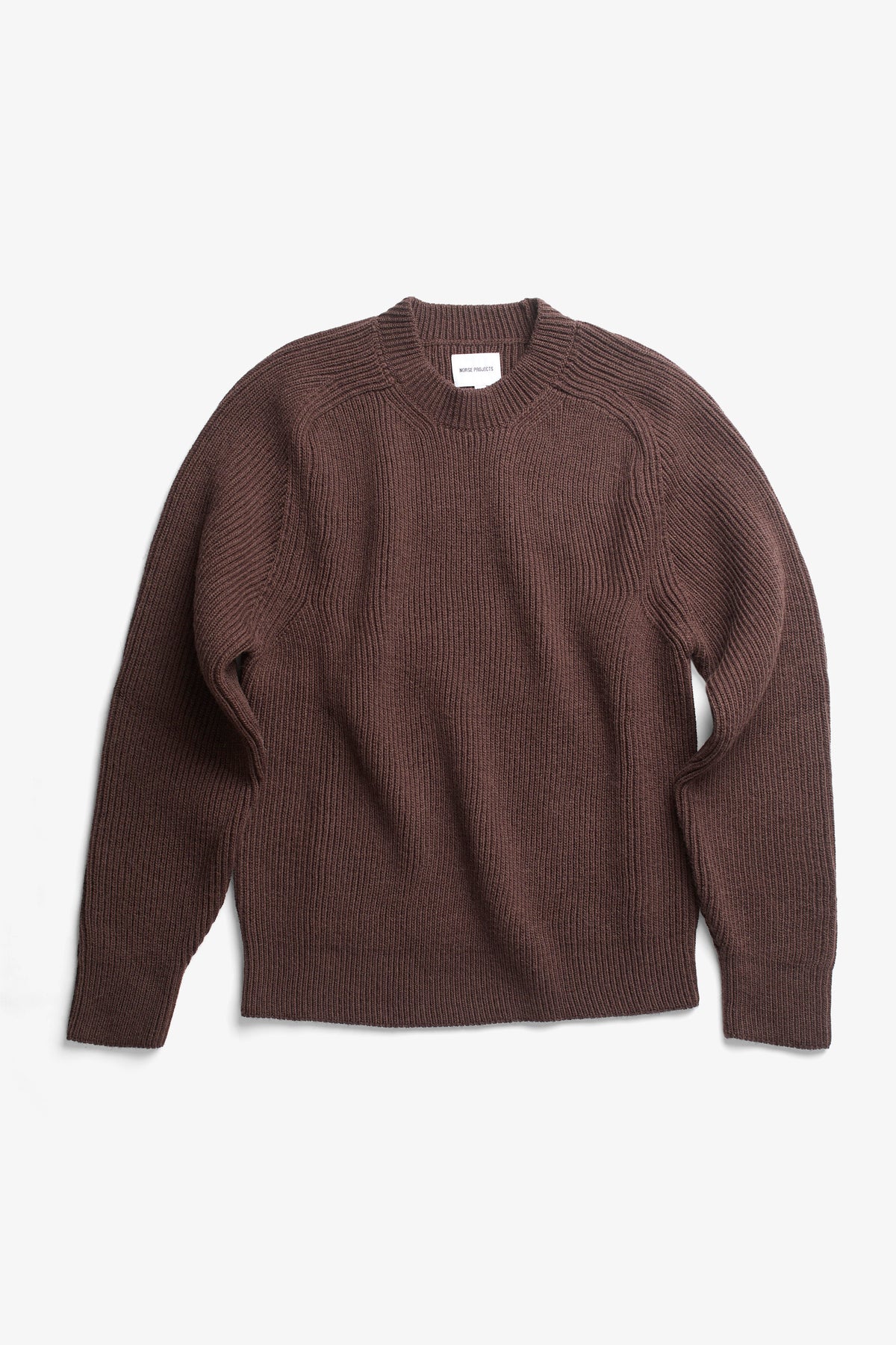 Torsten Wool Saddle Sleeve Fishermen Sweater
