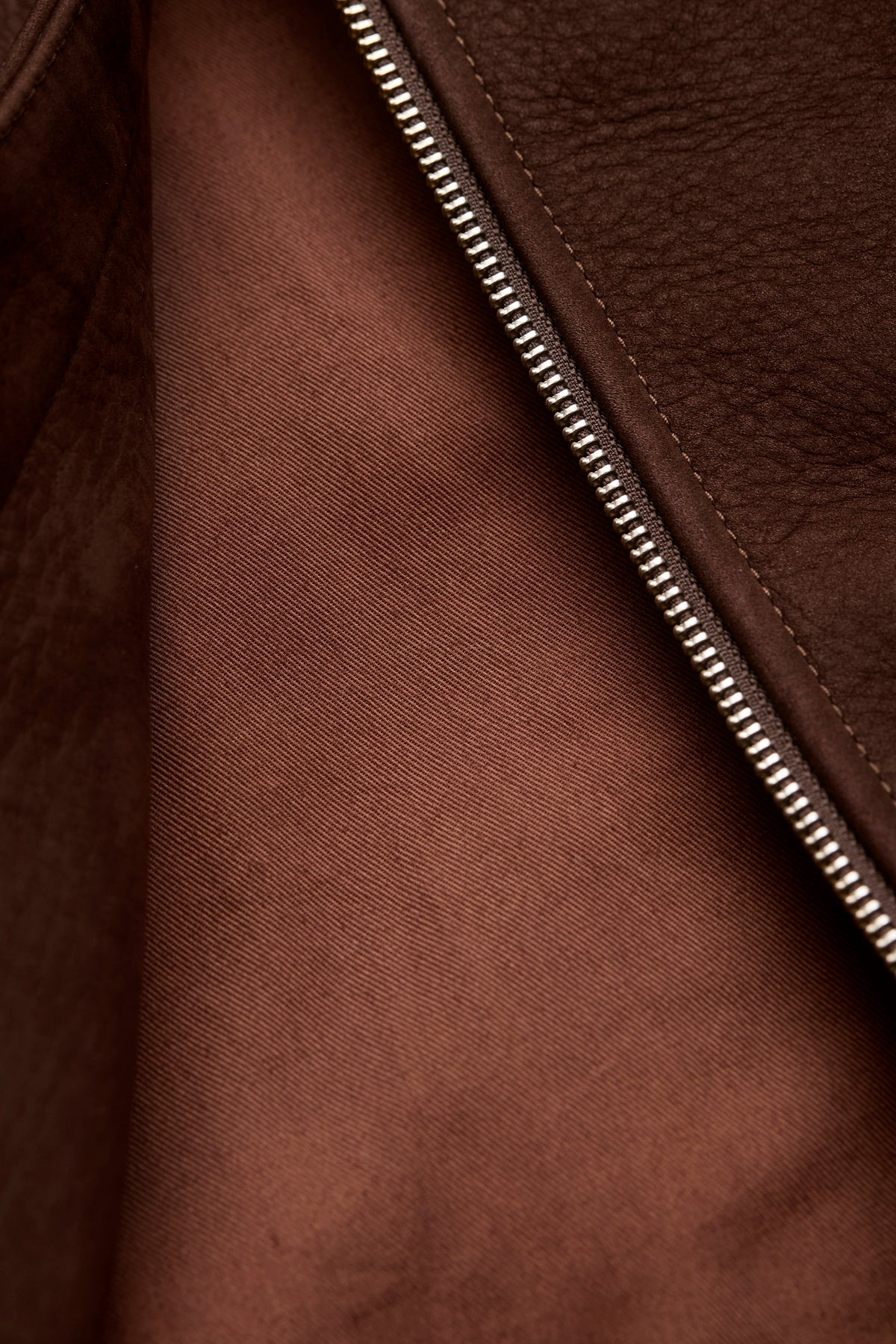 Stensholt Suede Leather Zip Jacket