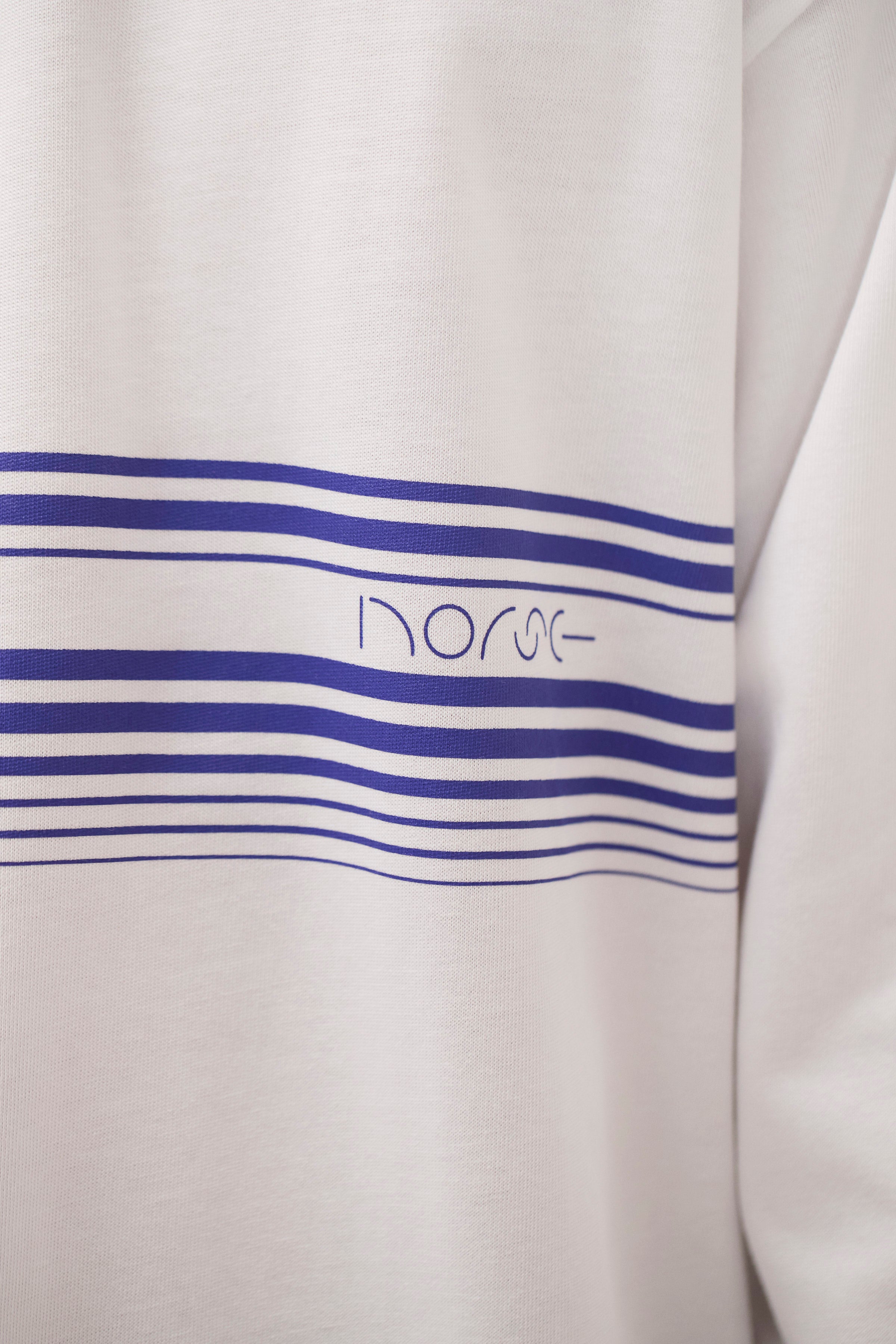 Loften Nautical Stripe Print Heavy LS T-shirt