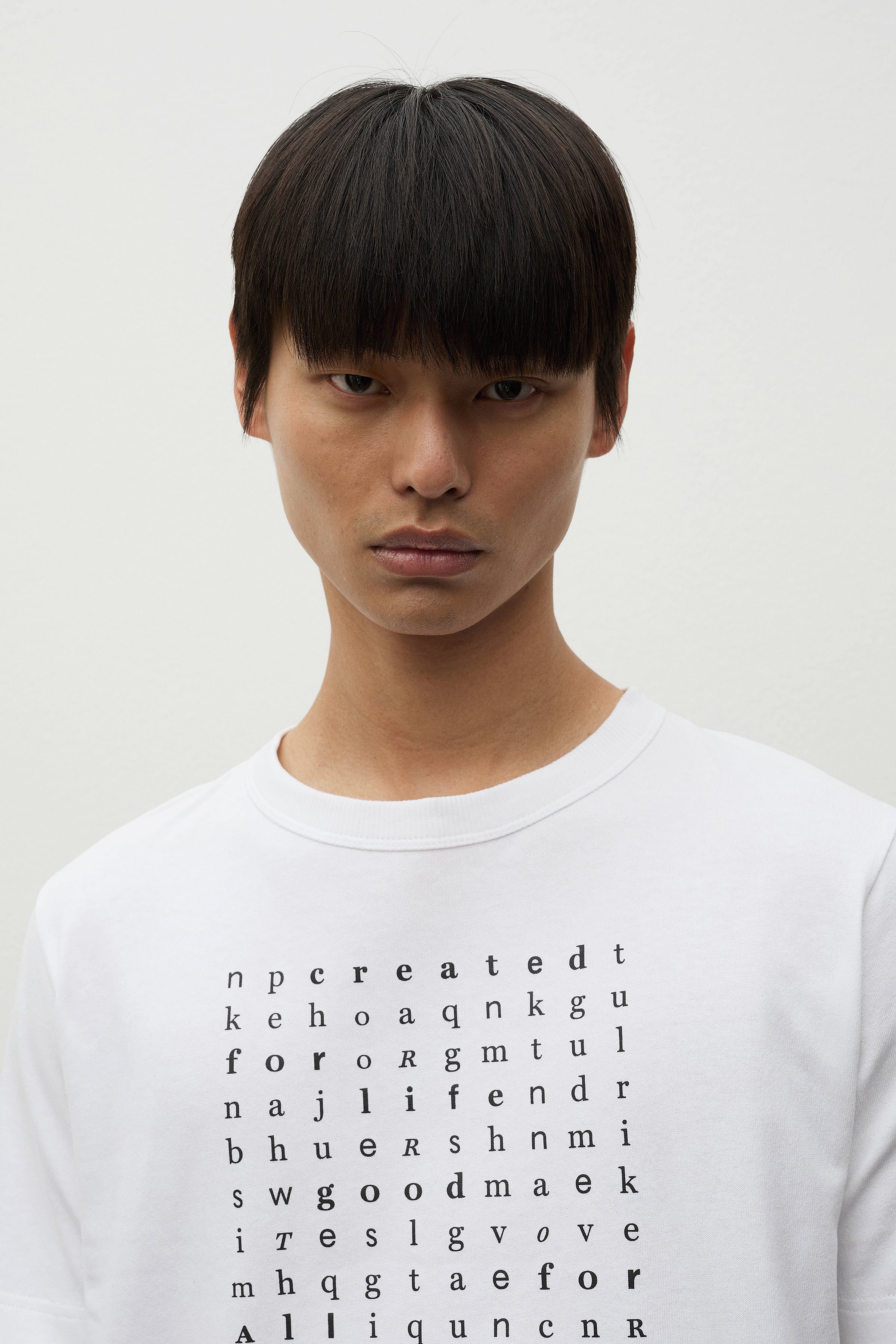 Elmelunde Organic Dry Cotton Crossword T-shirt