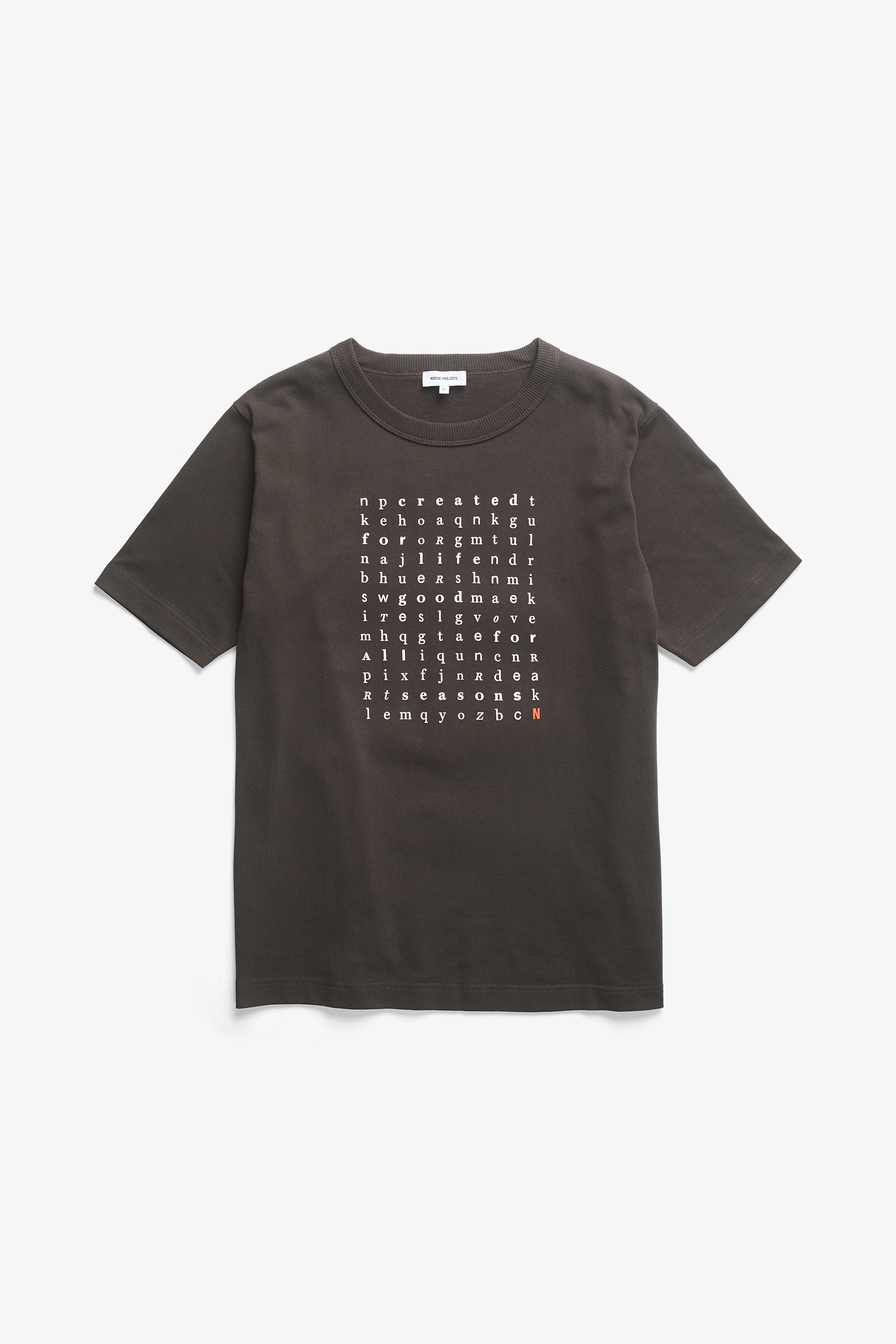 Elmelunde Organic Dry Cotton Crossword T-shirt