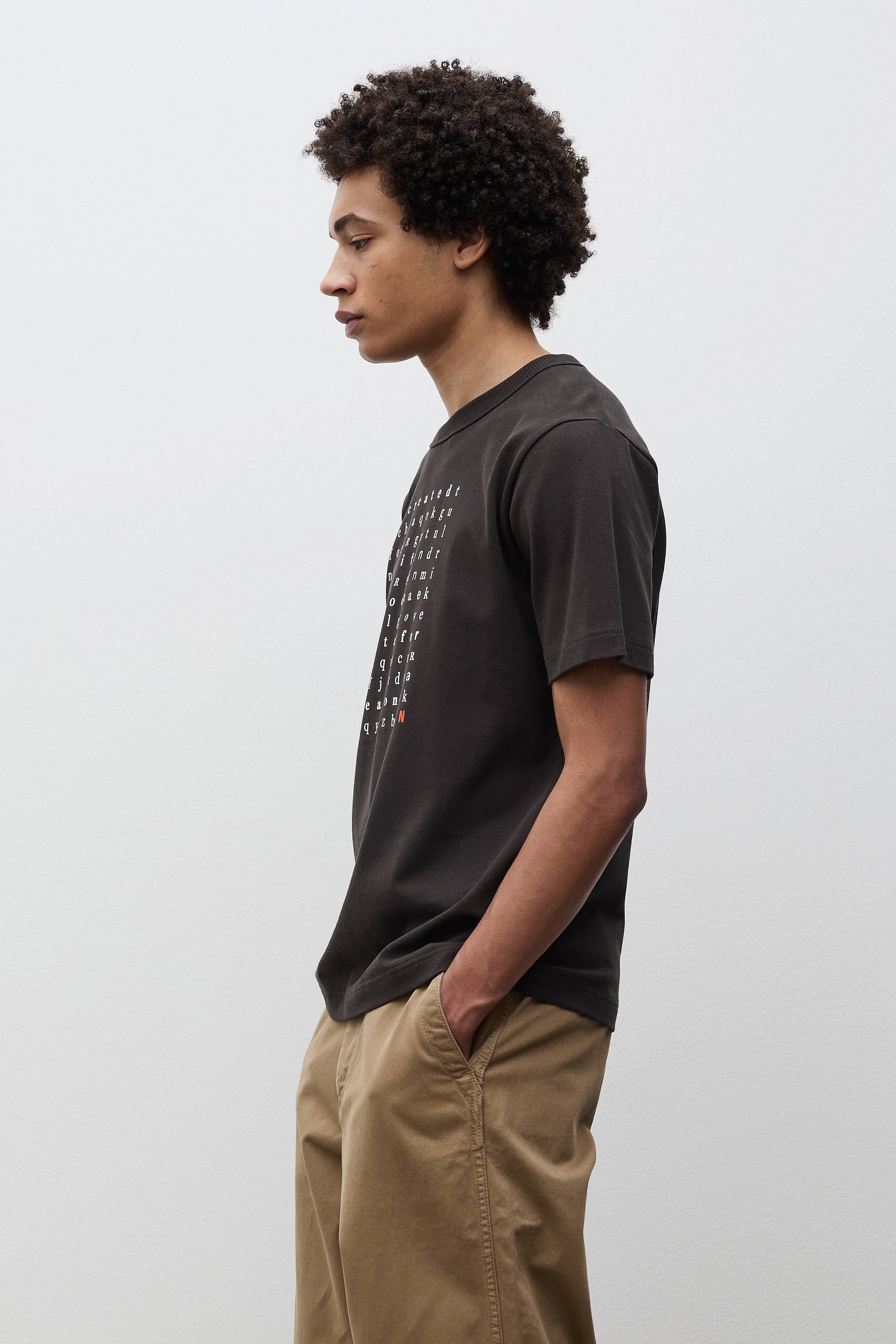 Elmelunde Organic Dry Cotton Crossword T-shirt