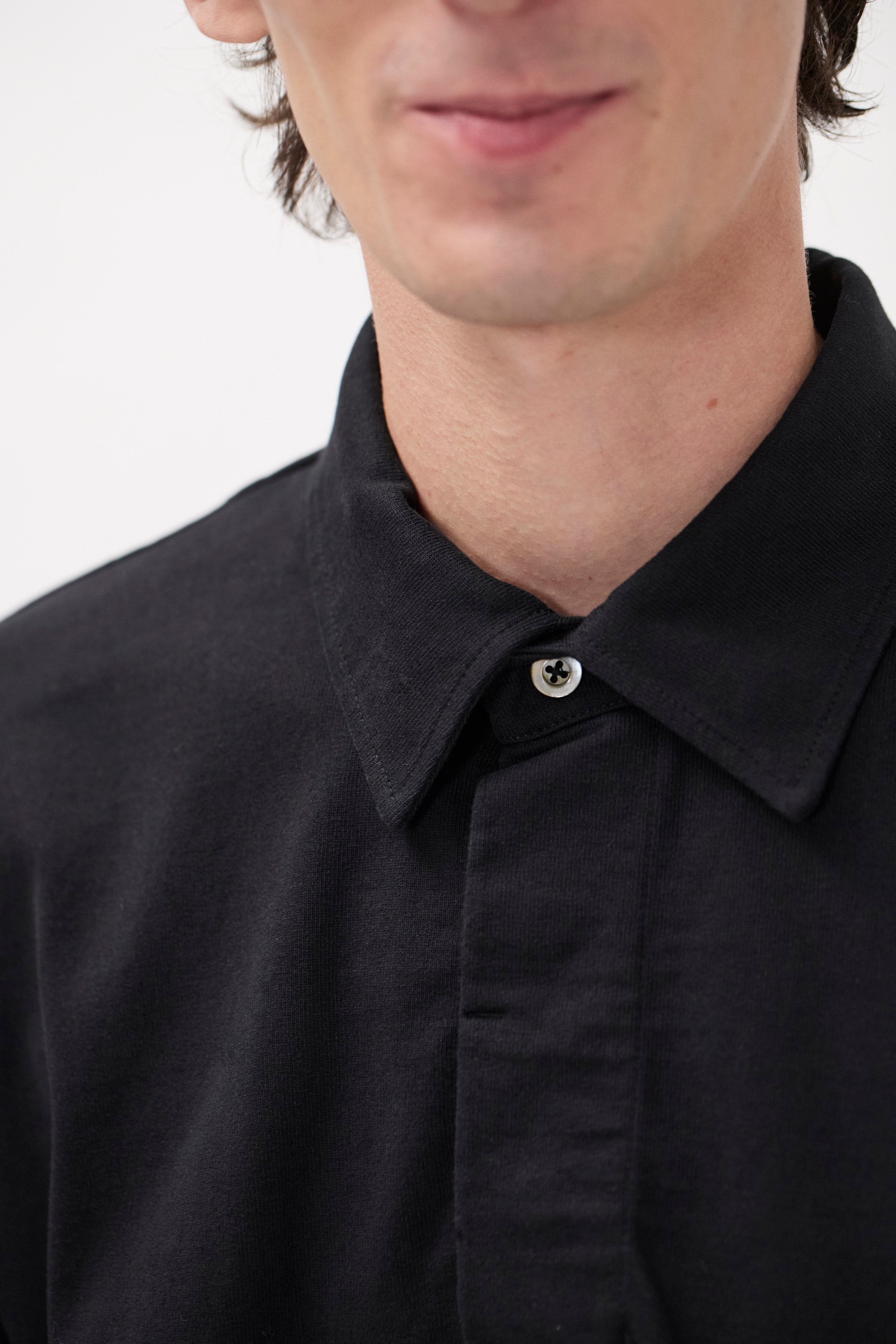 Isefjord Compact Cotton LS Polo
