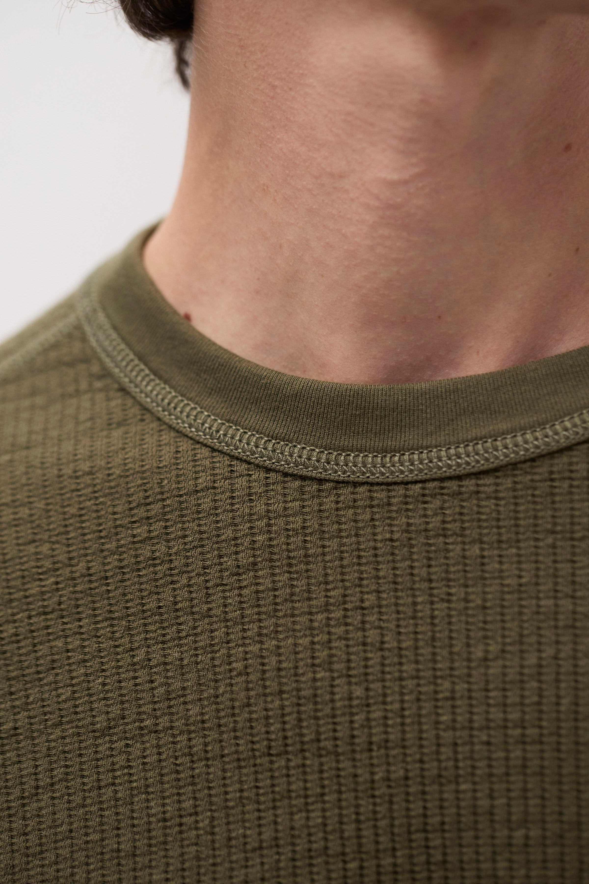 Stevns Cotton Hemp Military Rib LS T-shirt