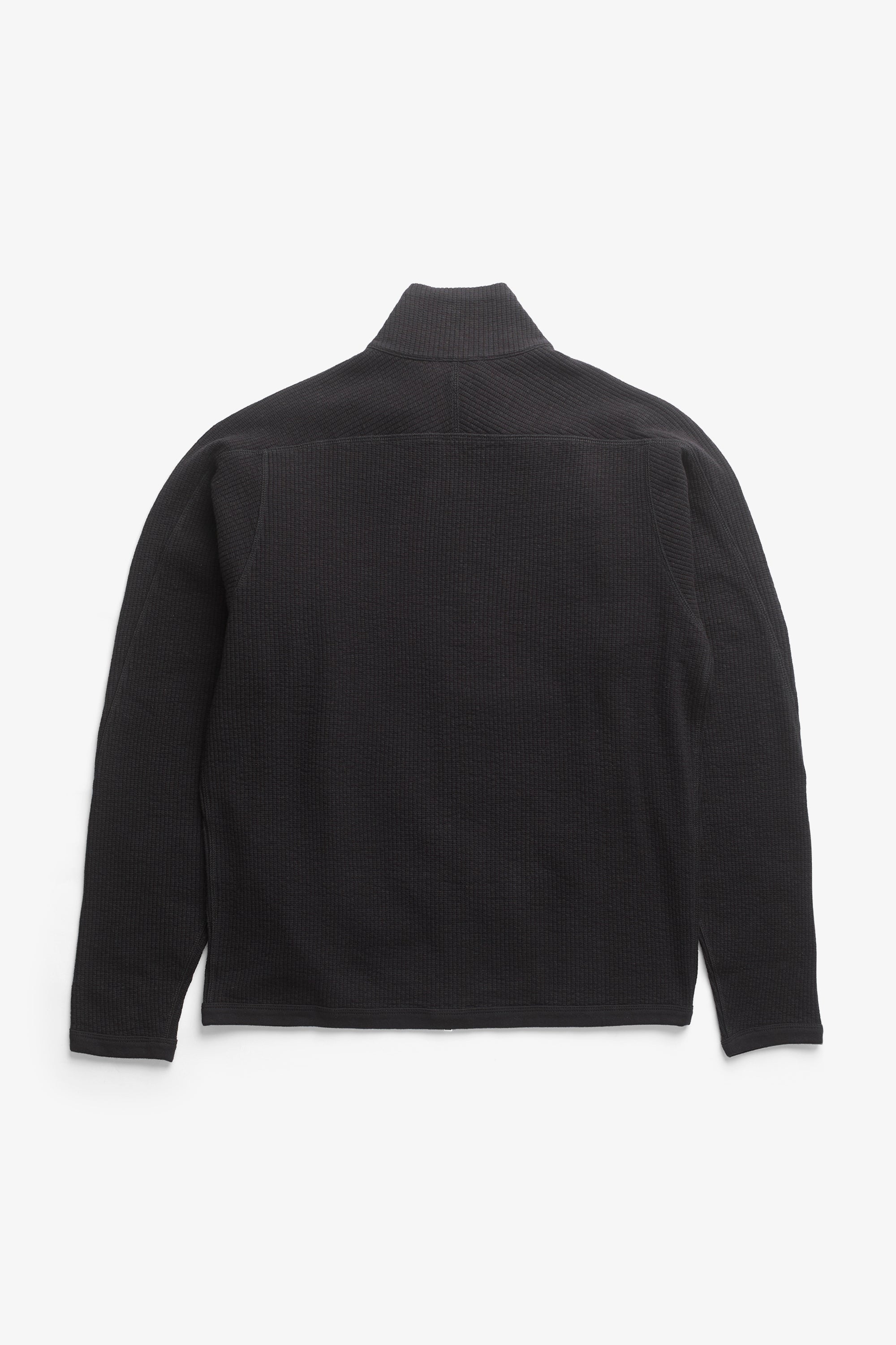 Teno Cotton Hemp Military Rib Zip Cardigan