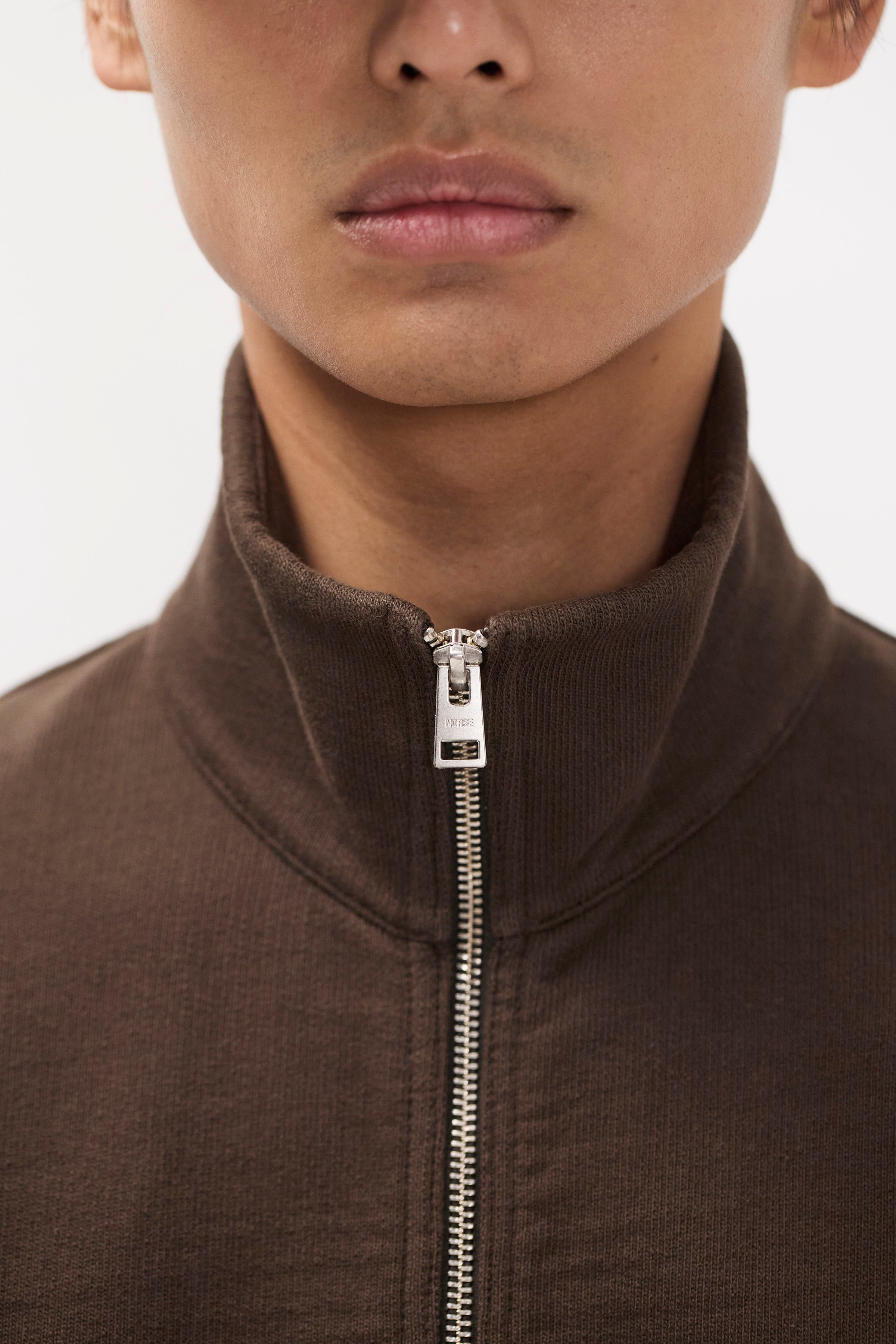 Hornidal Relaxed Organic Loopback Track Jacket