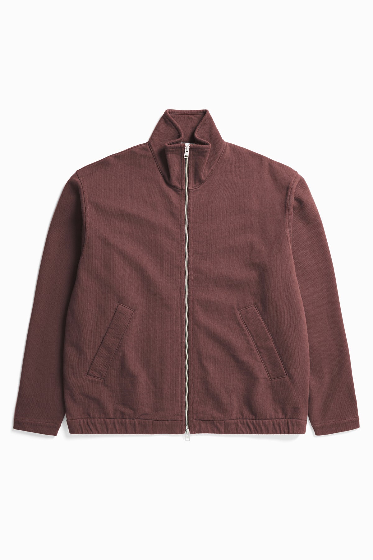 Bjorn Relaxed Organic Loopback Track Jacket