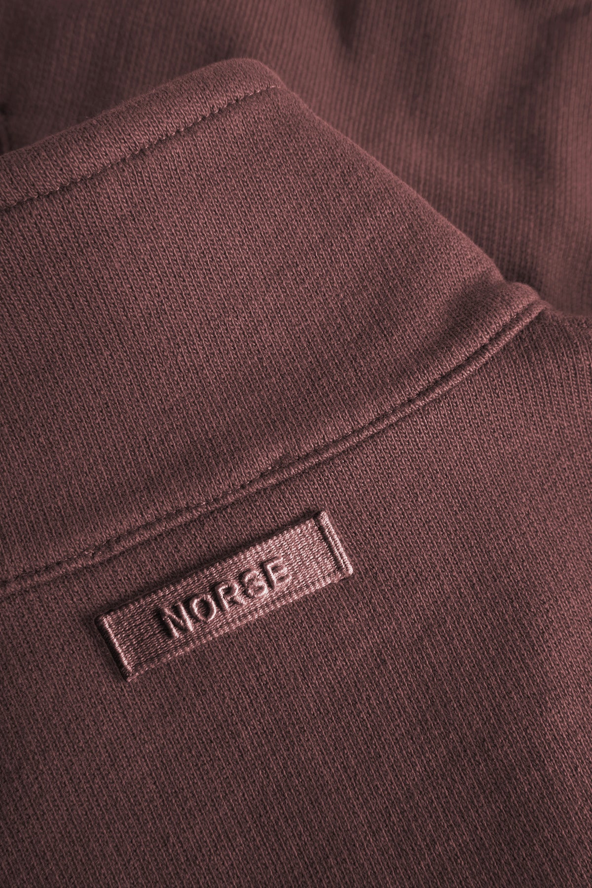 Bjorn Relaxed Organic Loopback Track Jacket