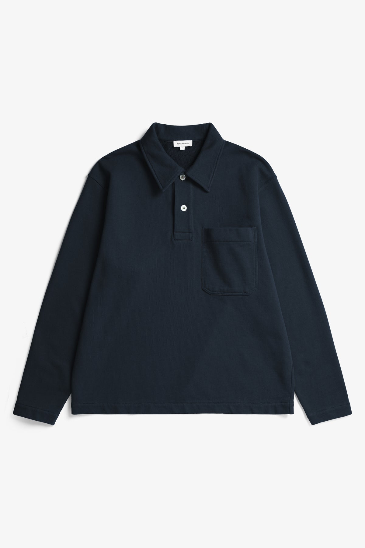 Fraser Relaxed Organic Loopback LS Polo