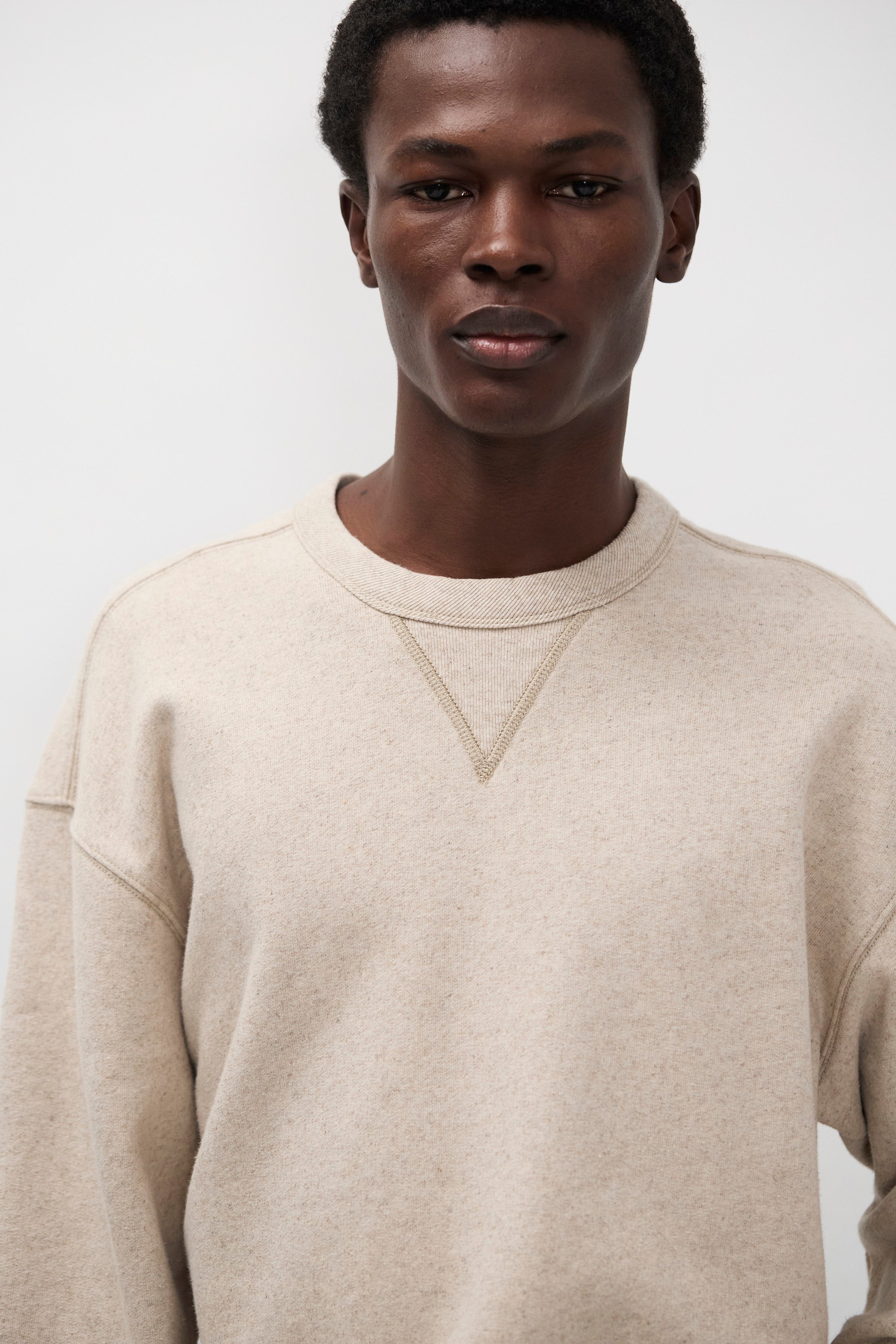 Kulhuse Cotton Linen Loopback Sweatshirt