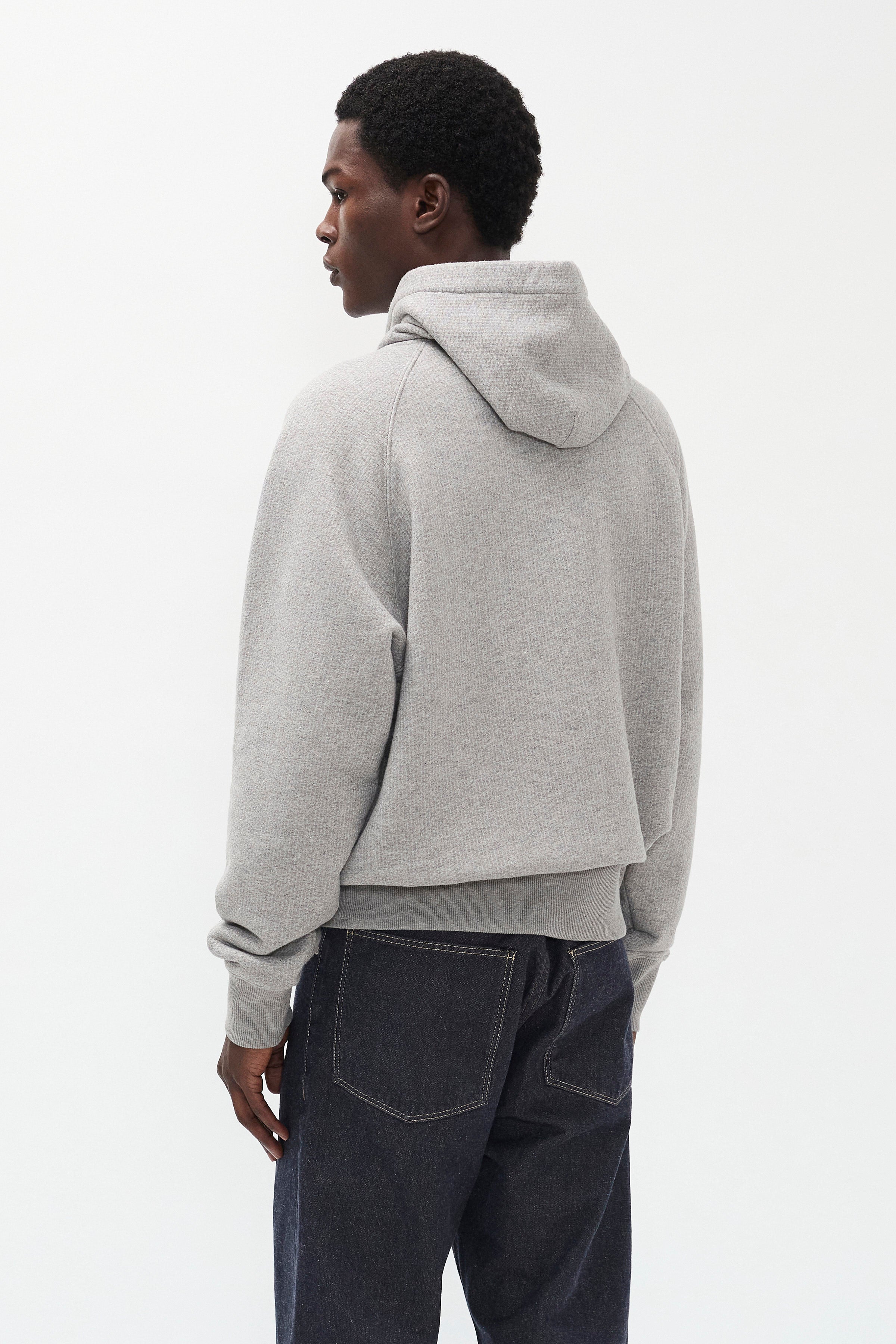 Kerid Relaxed Pile Loopback Hoodie