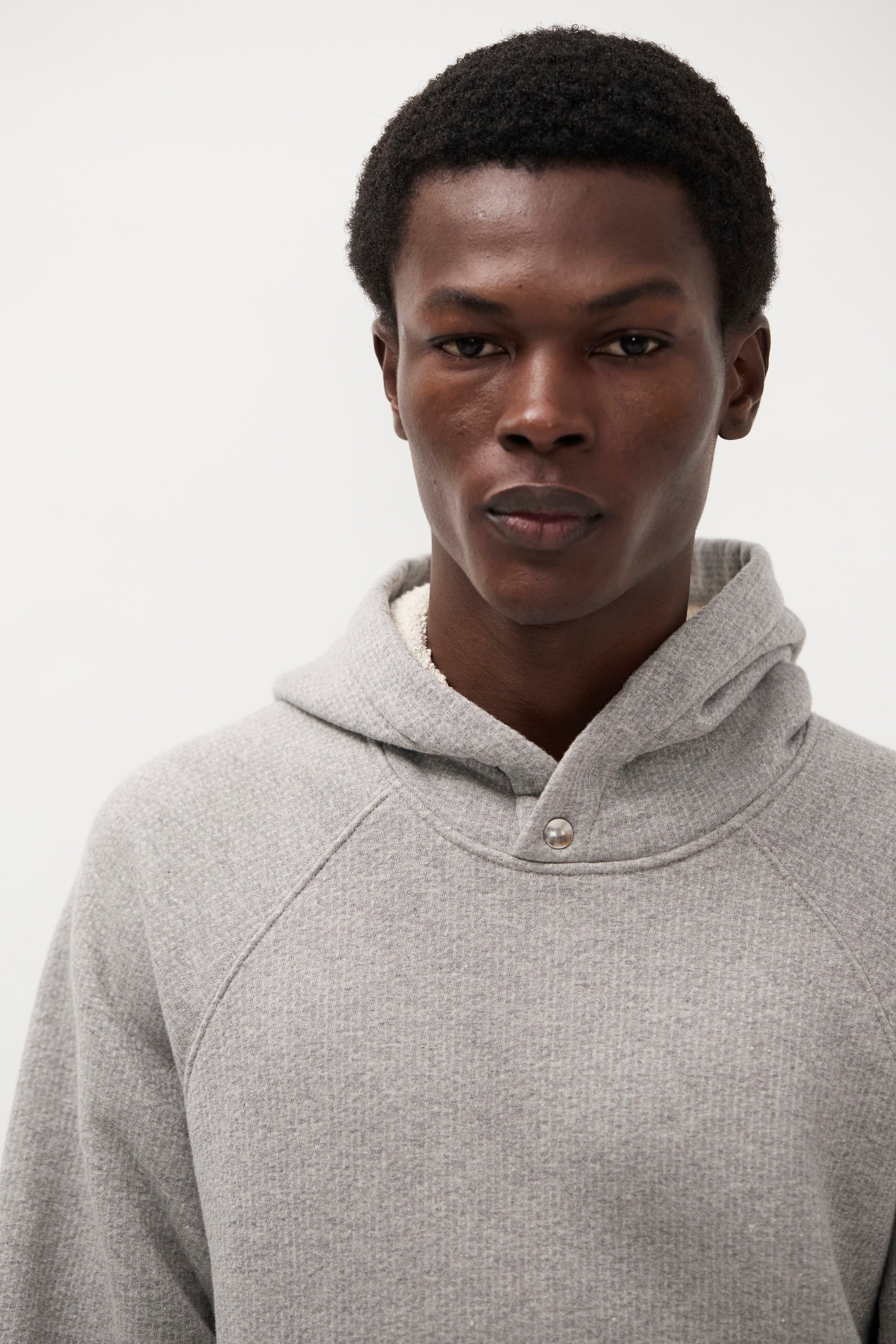 Kerid Relaxed Pile Loopback Hoodie