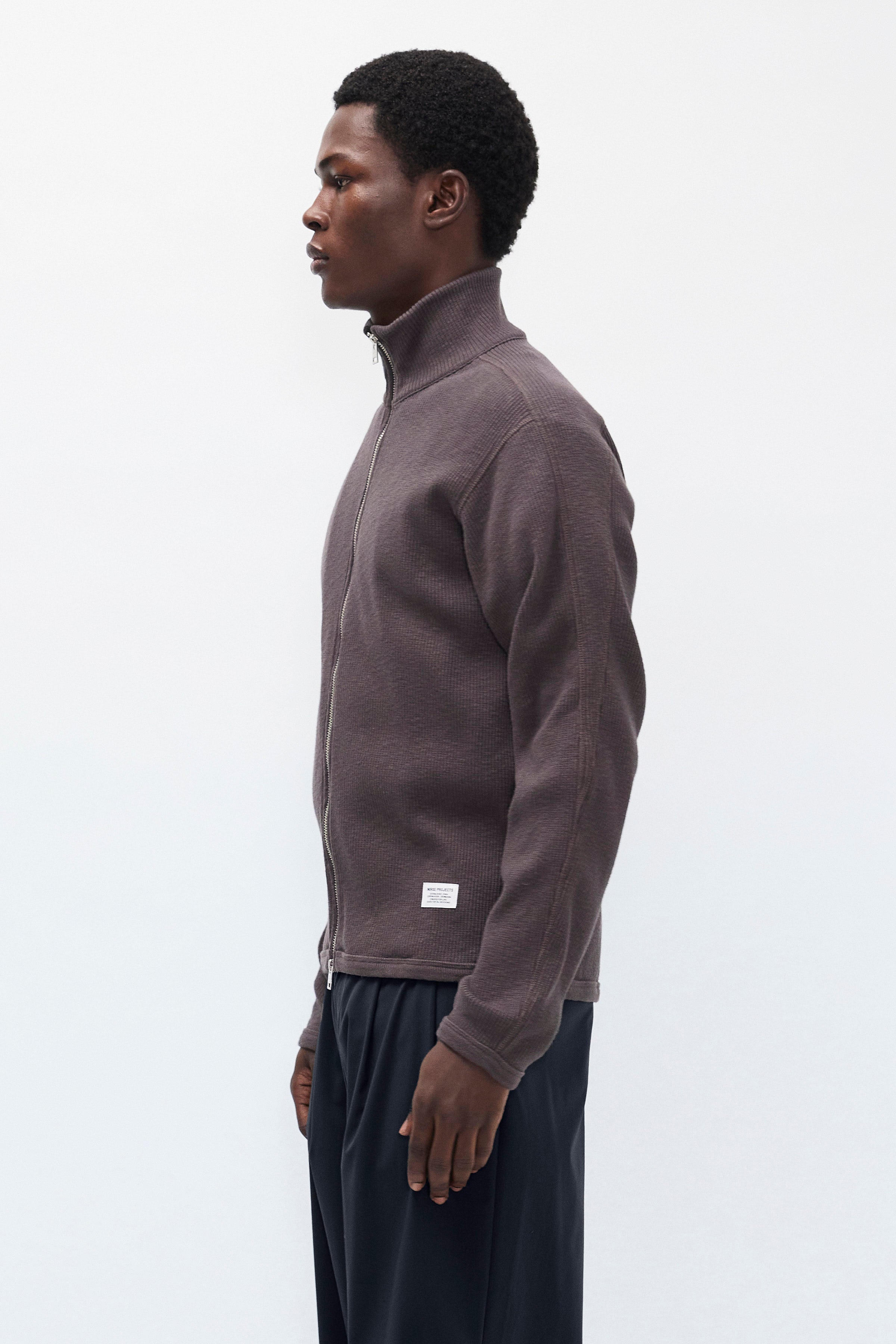 Teno Military Rib Zip Cardigan