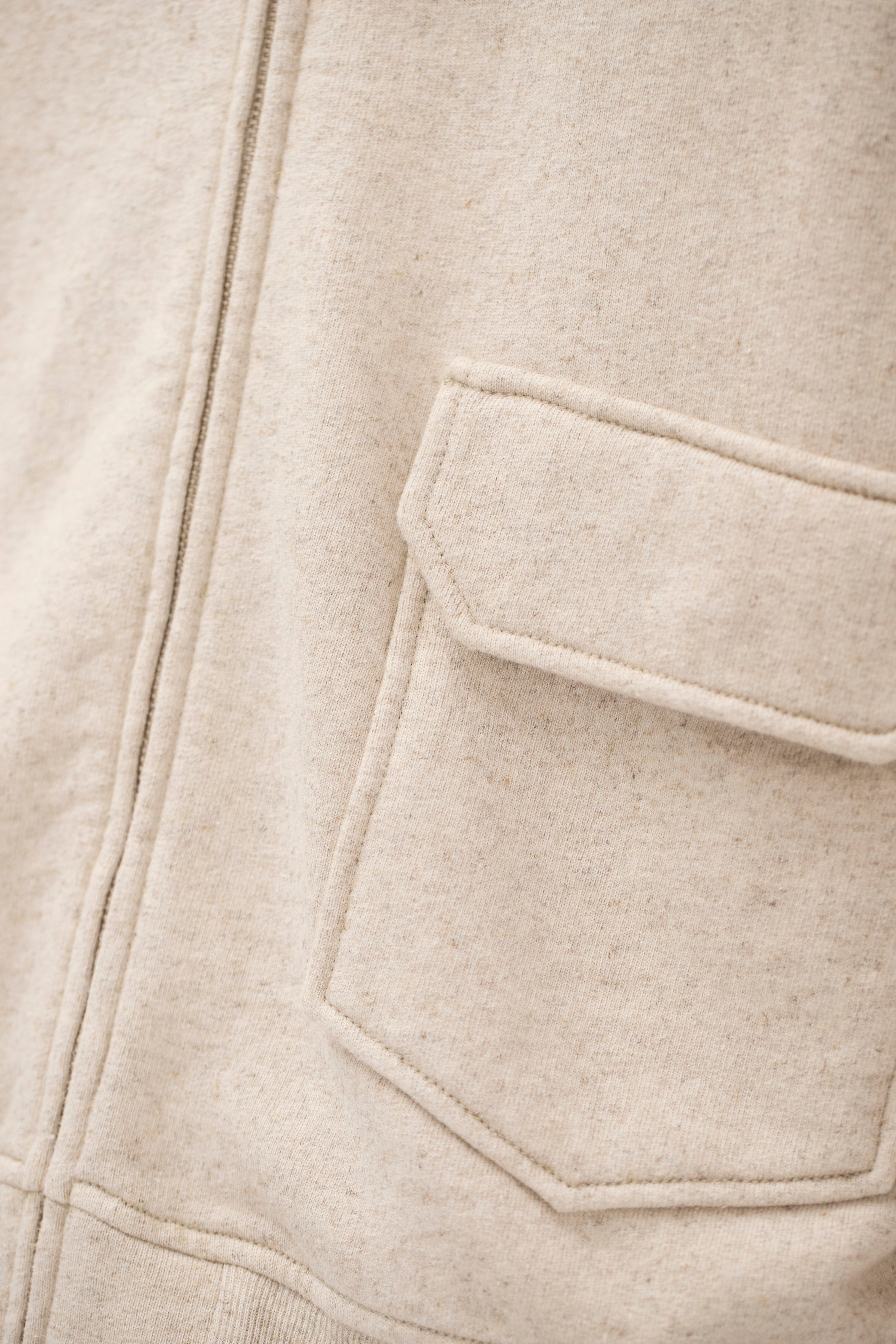 Fynshav Cotton Linen Loopback Jacket