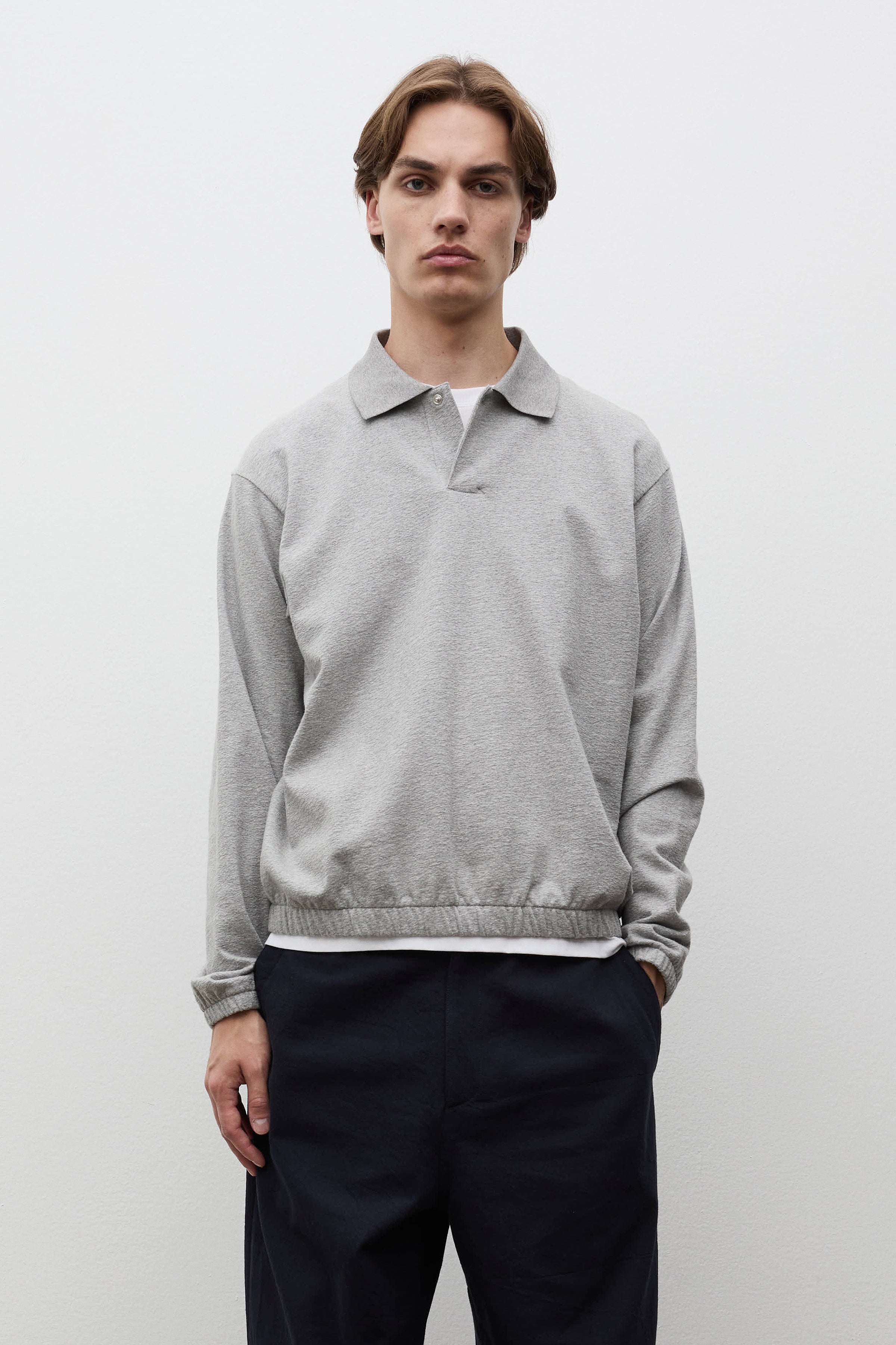 Sylane Relaxed Light Pile Jersey Polo