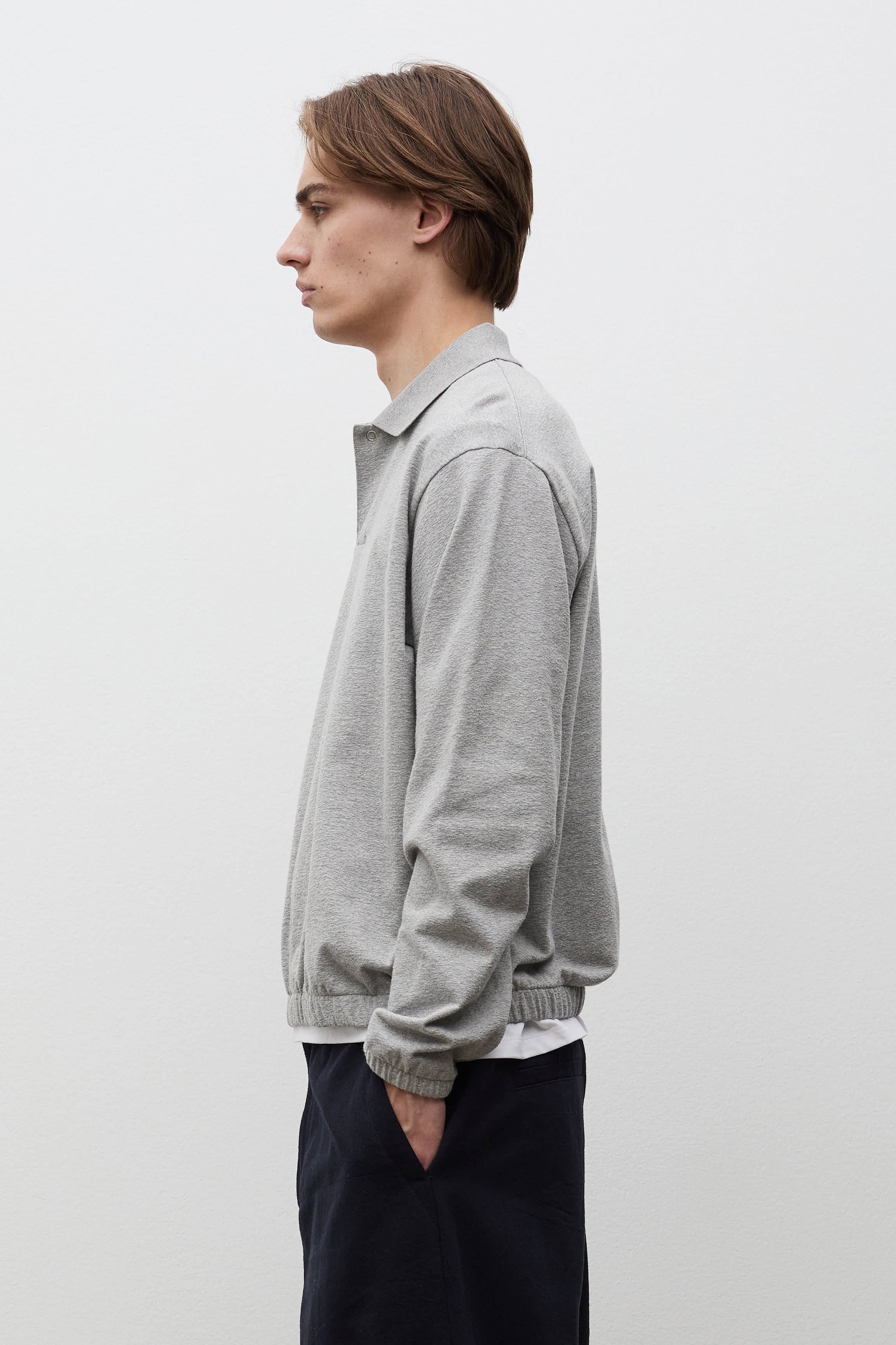 Sylane Relaxed Light Pile Jersey Polo