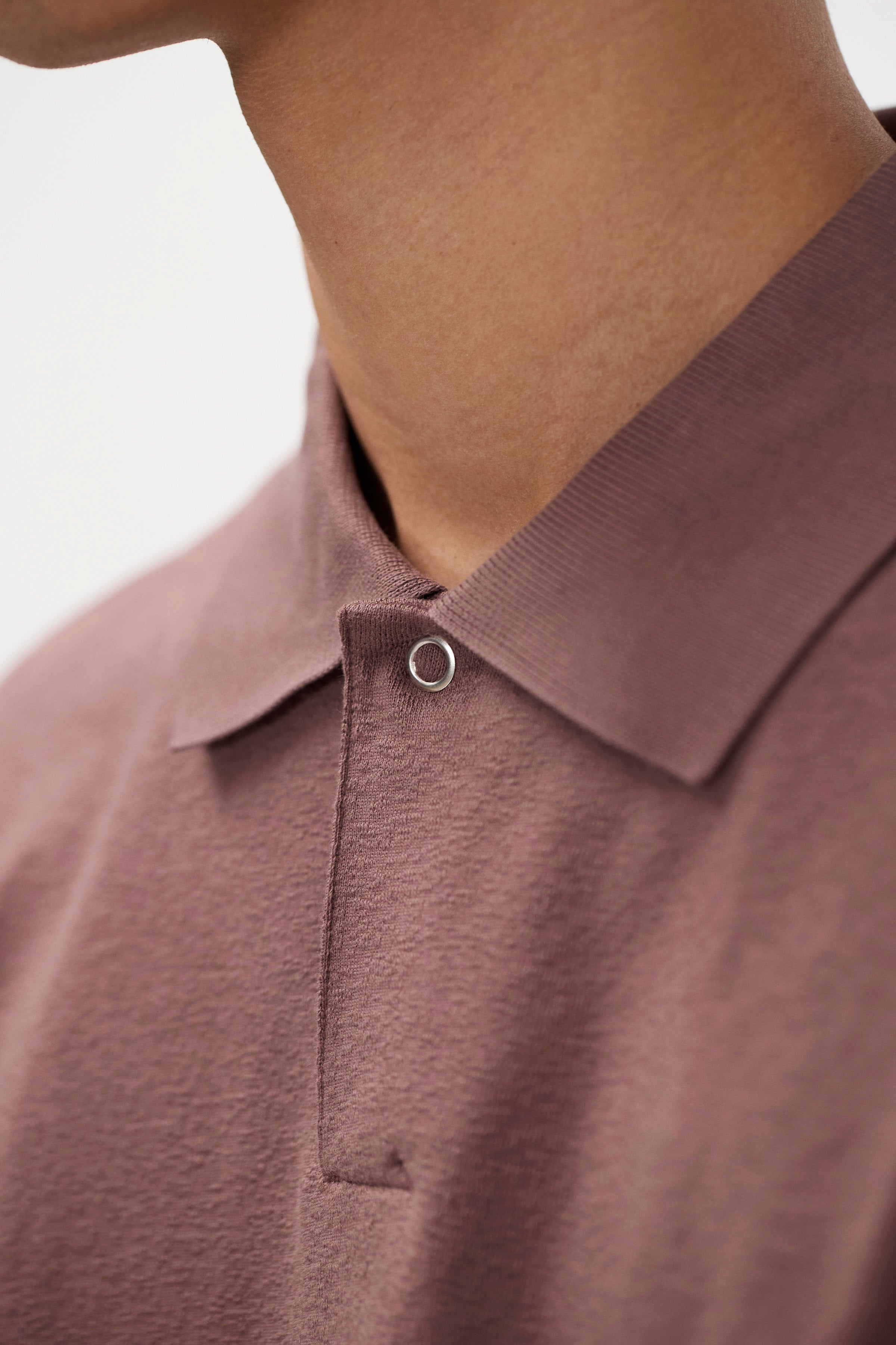 Sylane Relaxed Light Pile Jersey Polo