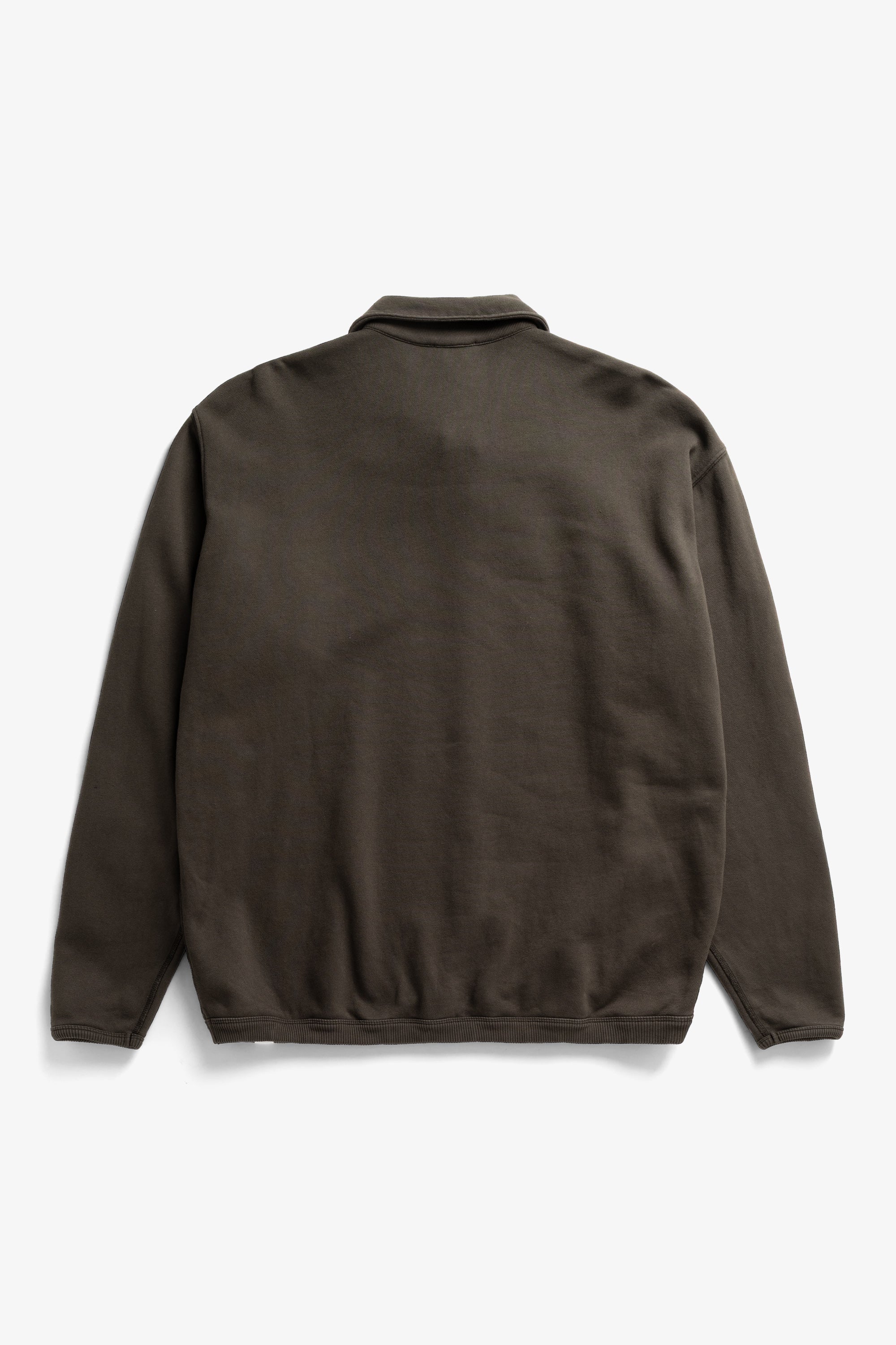 Hjartdal Brushed Diagonal Cotton Fleece Polo