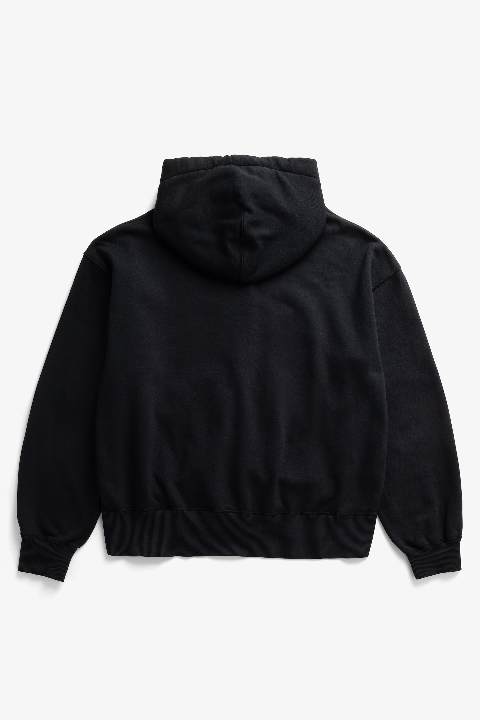 Keldur Brushed Diagonal Cotton Fleece Zip Hoodie