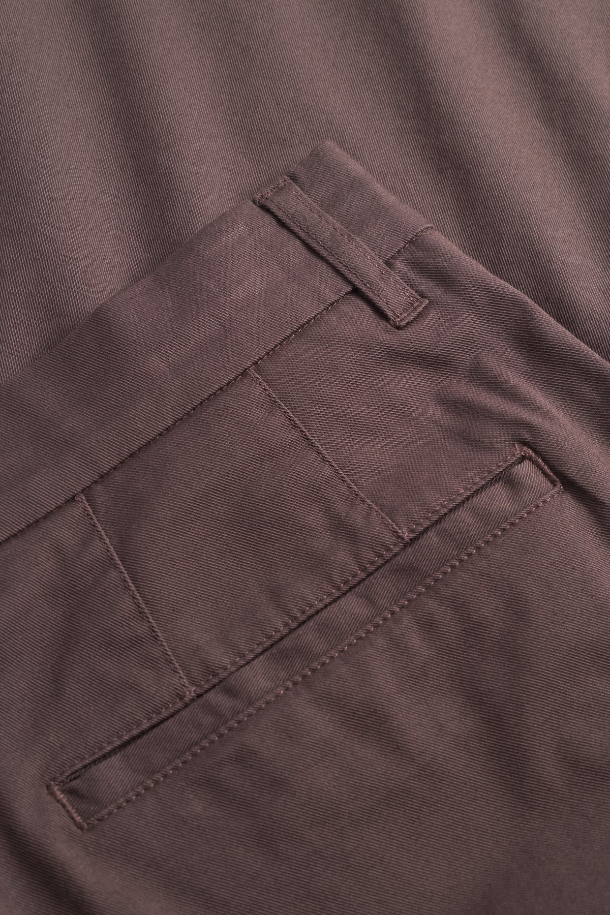 Benn Relaxed Twill Pleated Trouser
