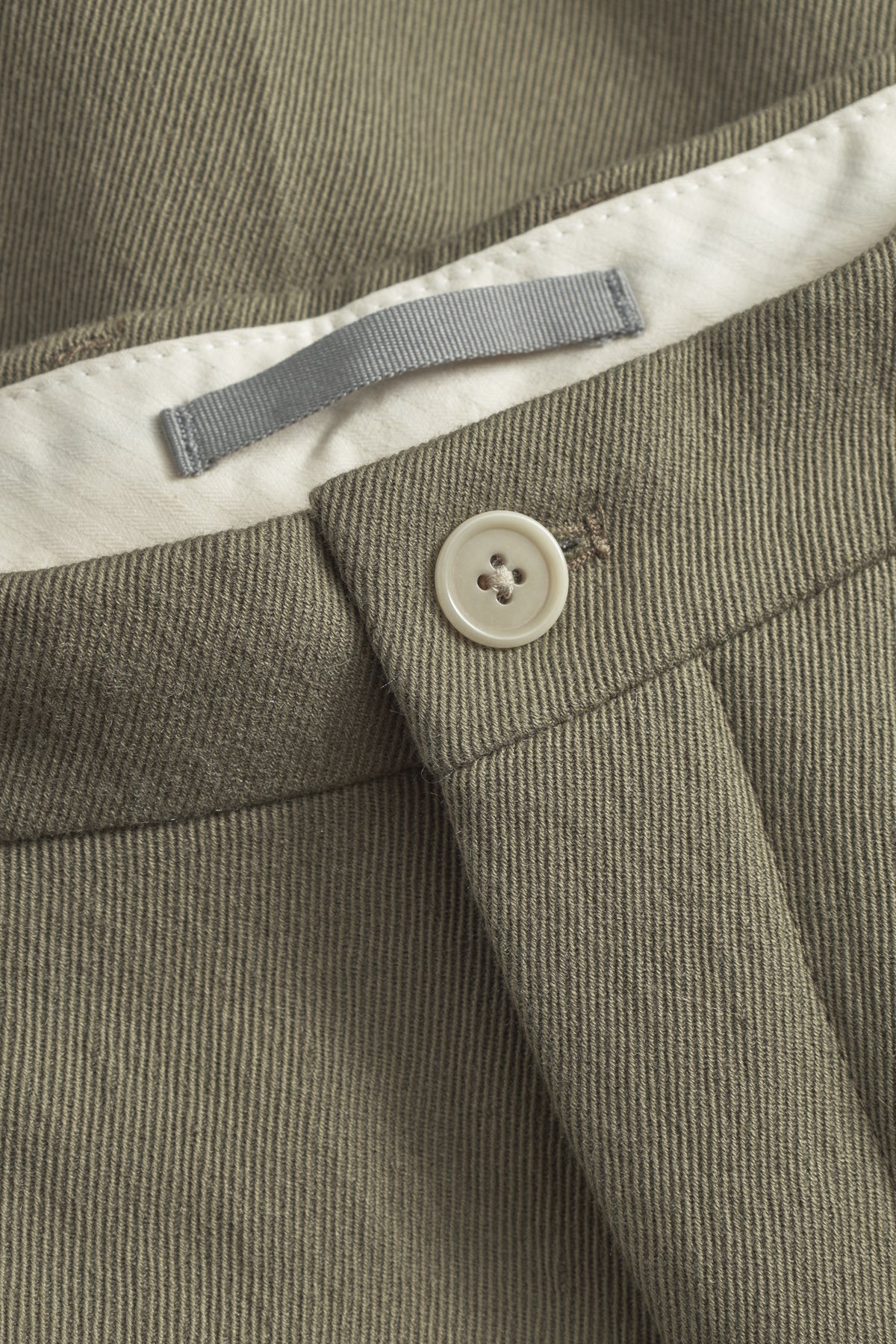 Benn Relaxed Cavalry Cotton Wool Pleated Trouser