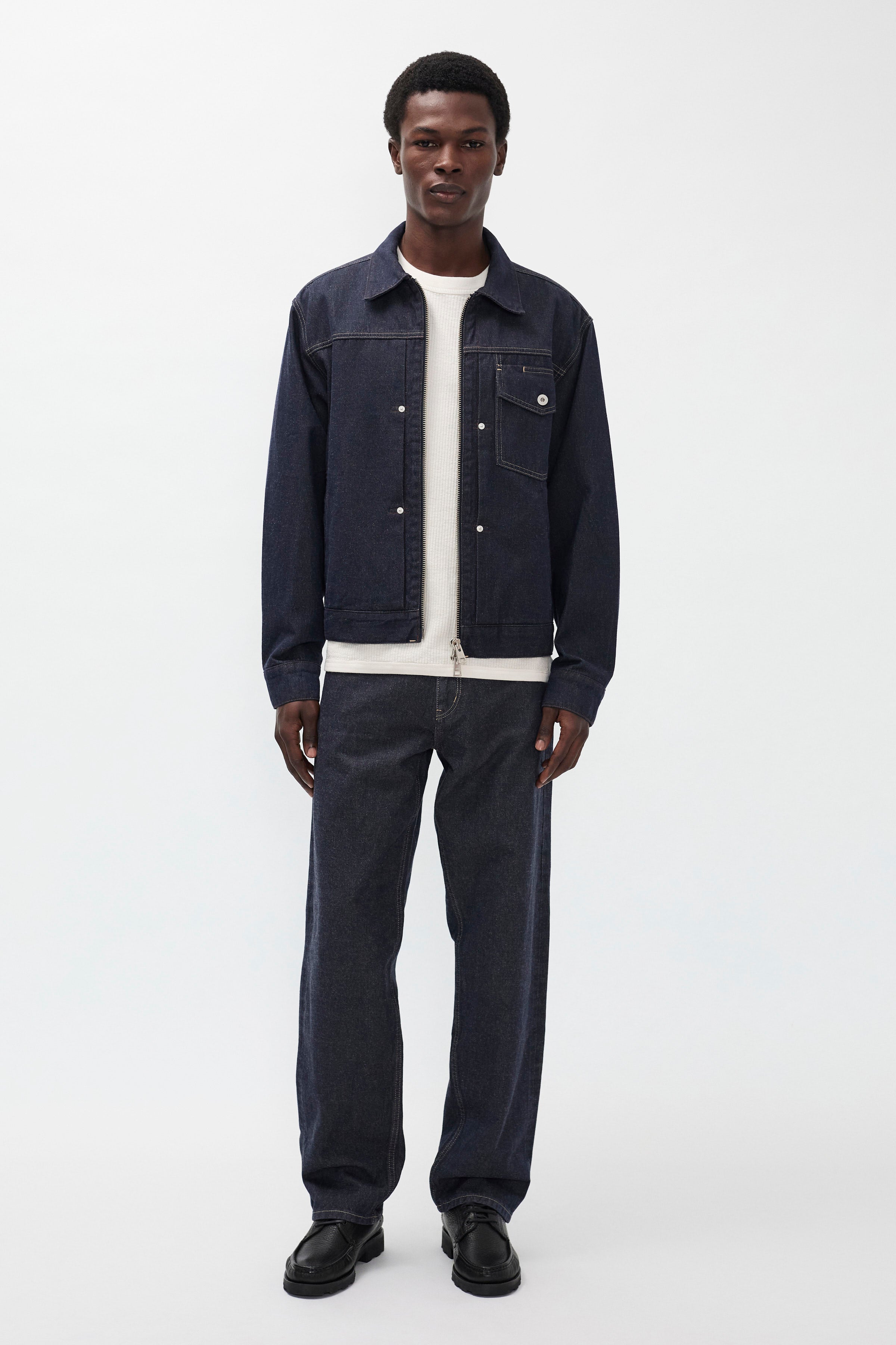 Tvedalen Regular Broken Twill Cotton Linen Denim
