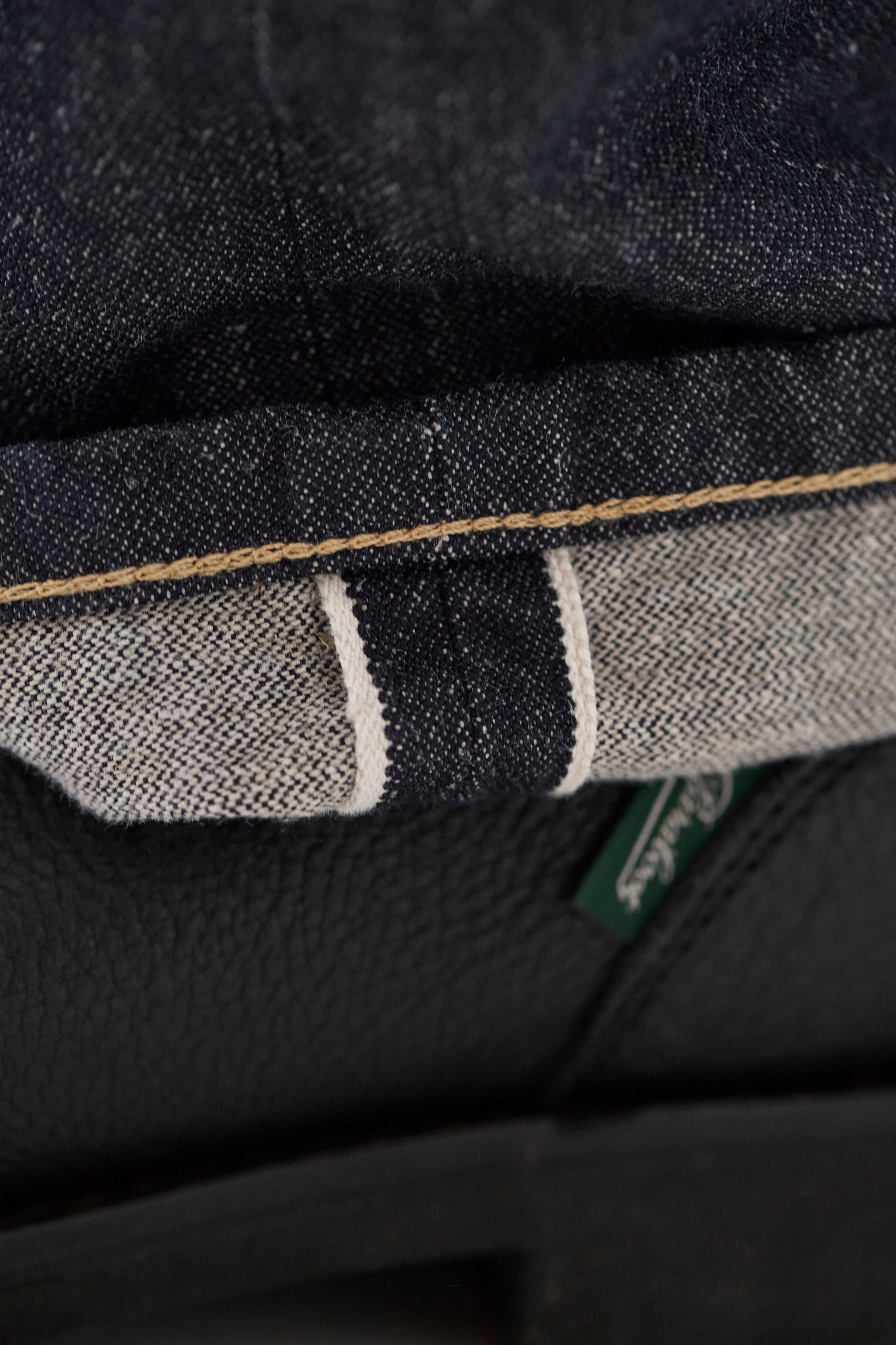 Nordmarka Wide Broken Twill Cotton Linen Denim