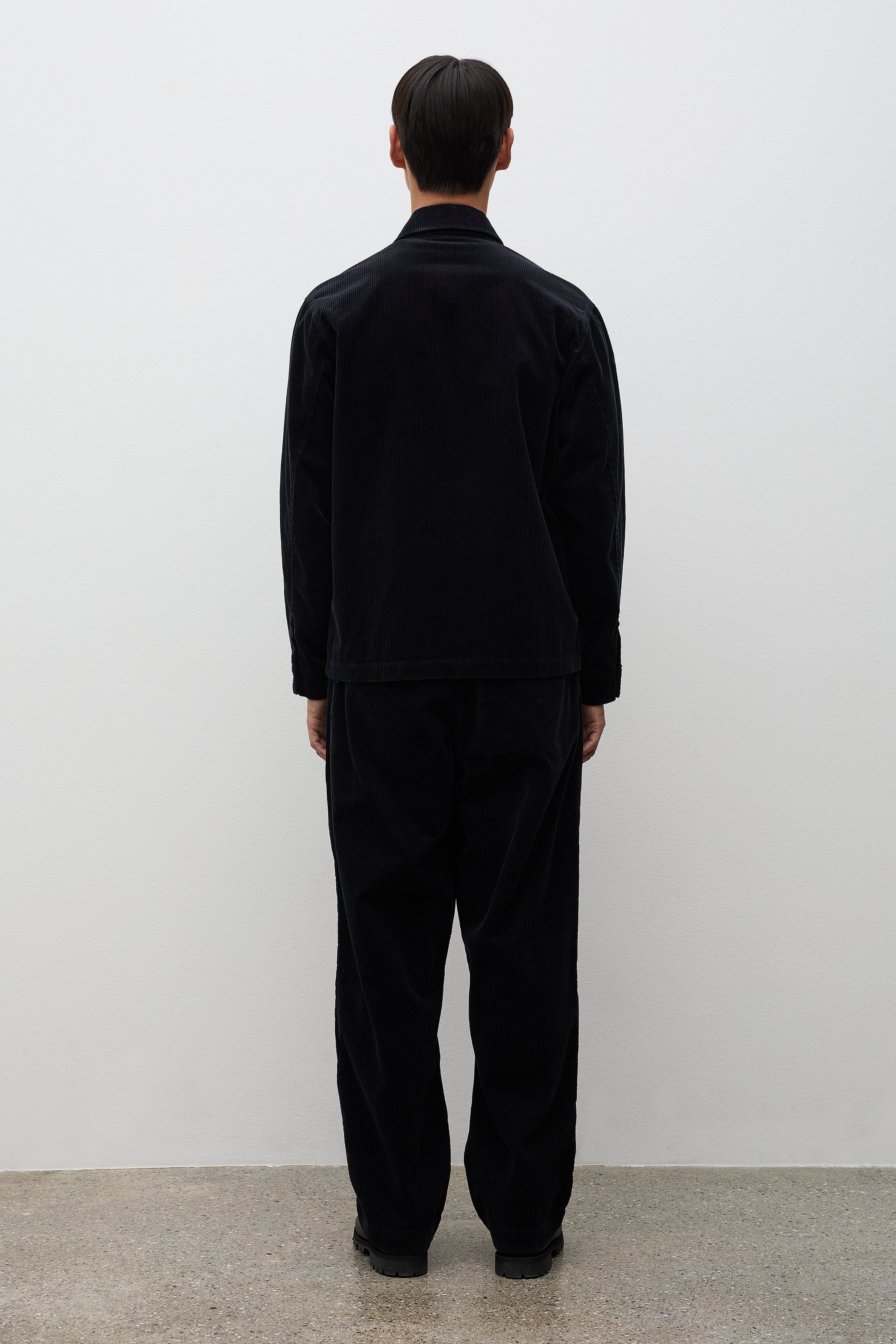 Volda Pleated Wide Wale Corduroy Trouser