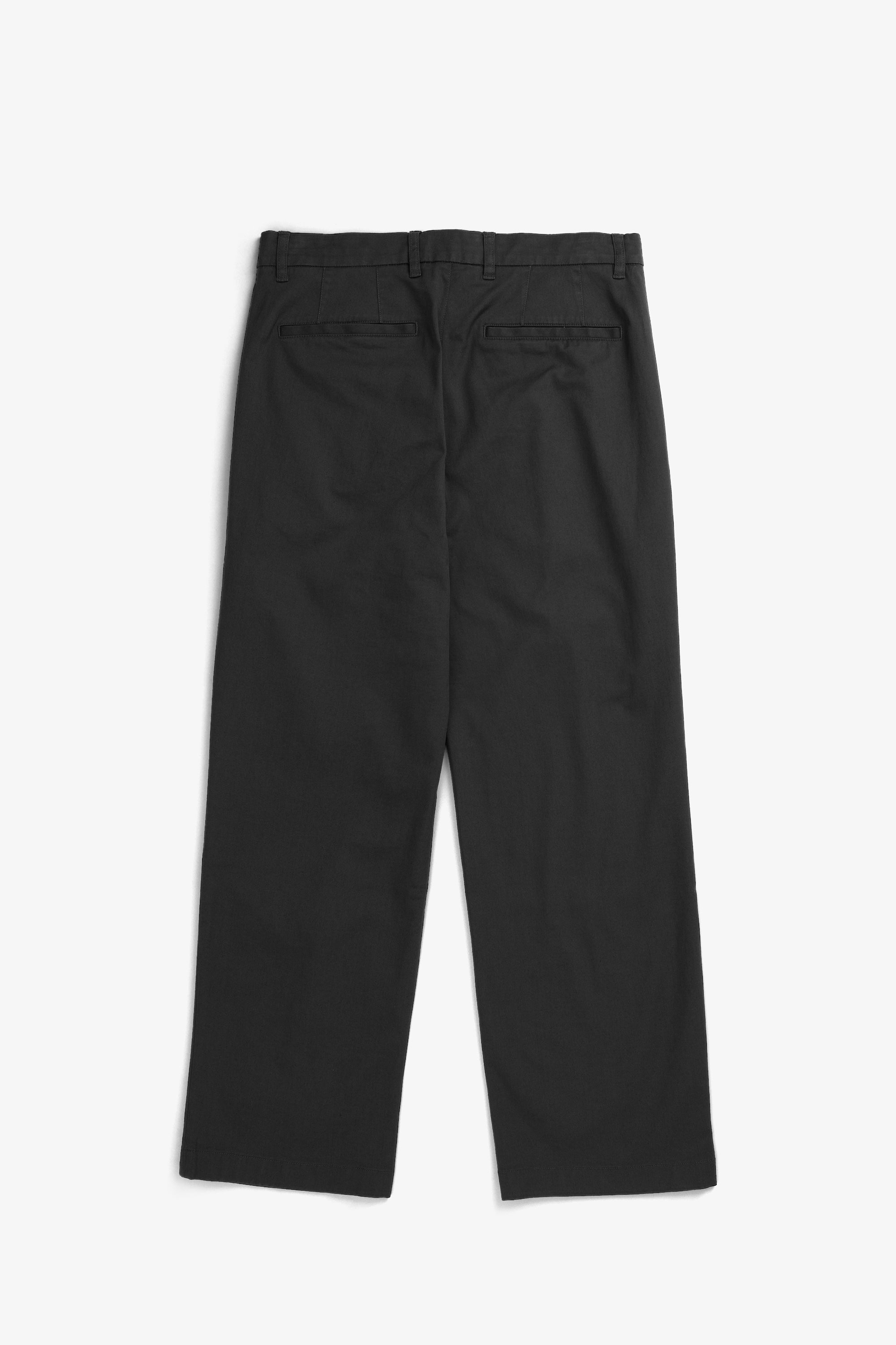 Hestur Relaxed Twill Pleated Trouser
