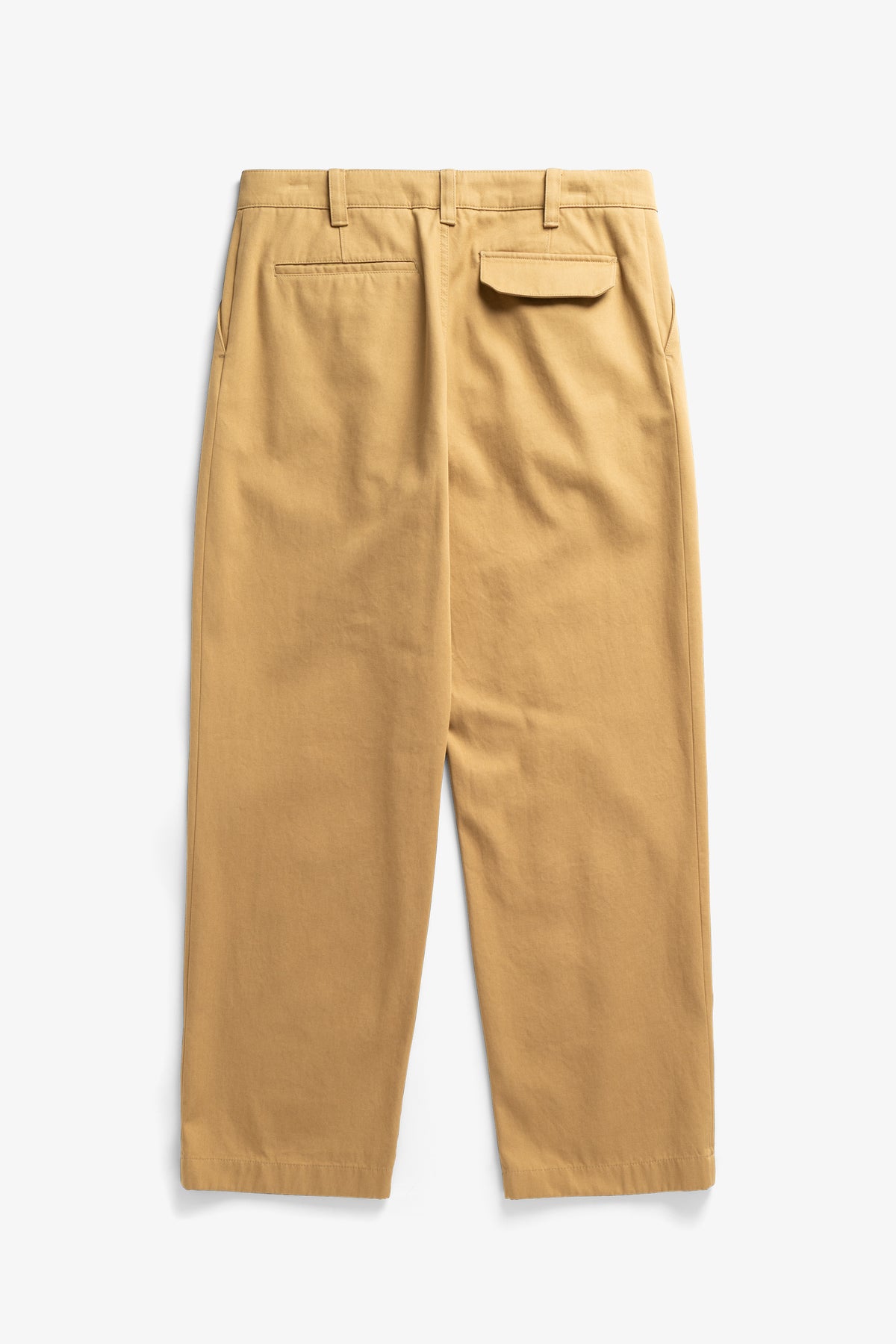 Volda Pleated Cotton Twill Trouser