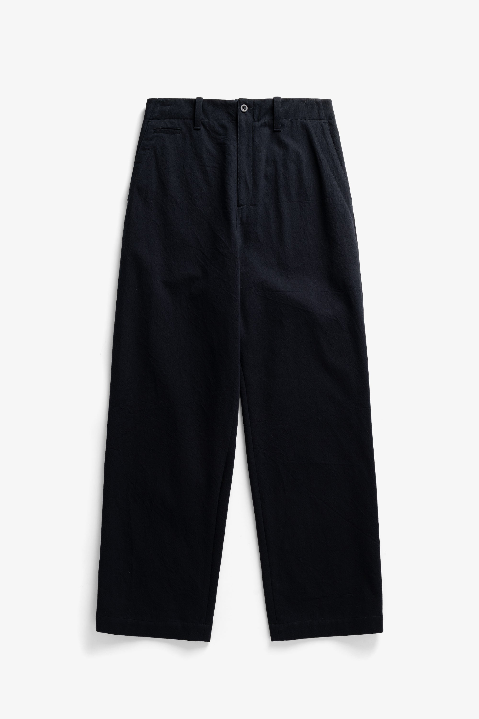 Hengifoss High Waist Cotton Wool Twill Trouser