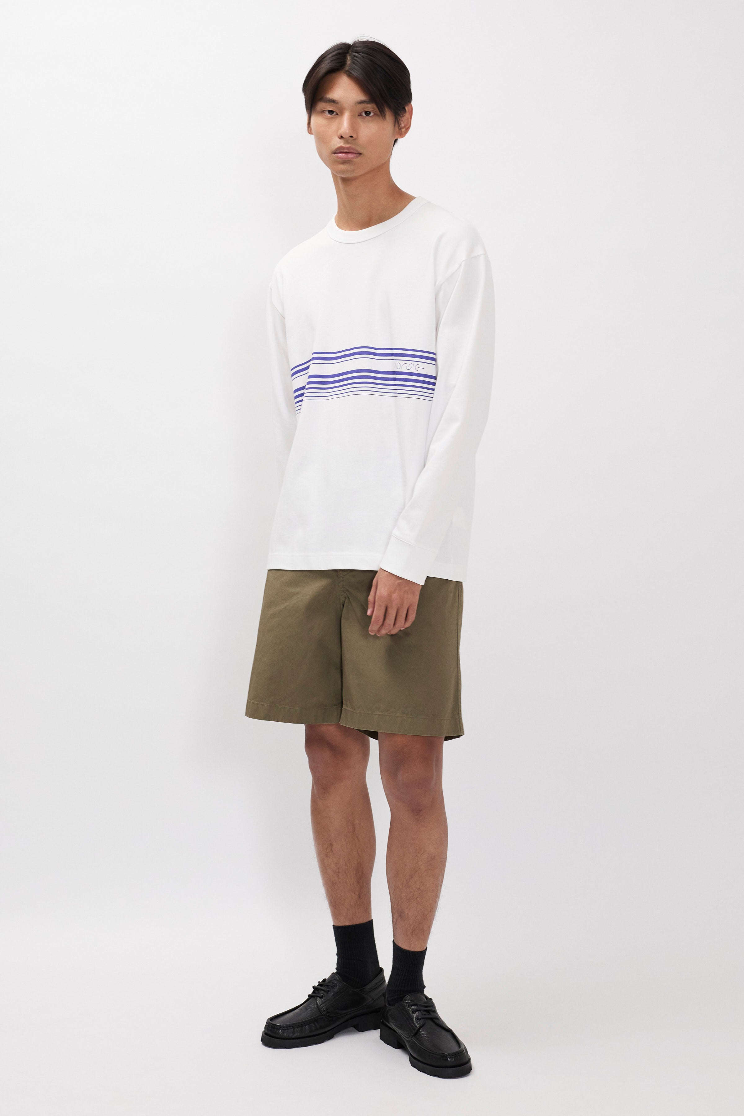 Kvitfjell Relaxed Cotton Twill Short