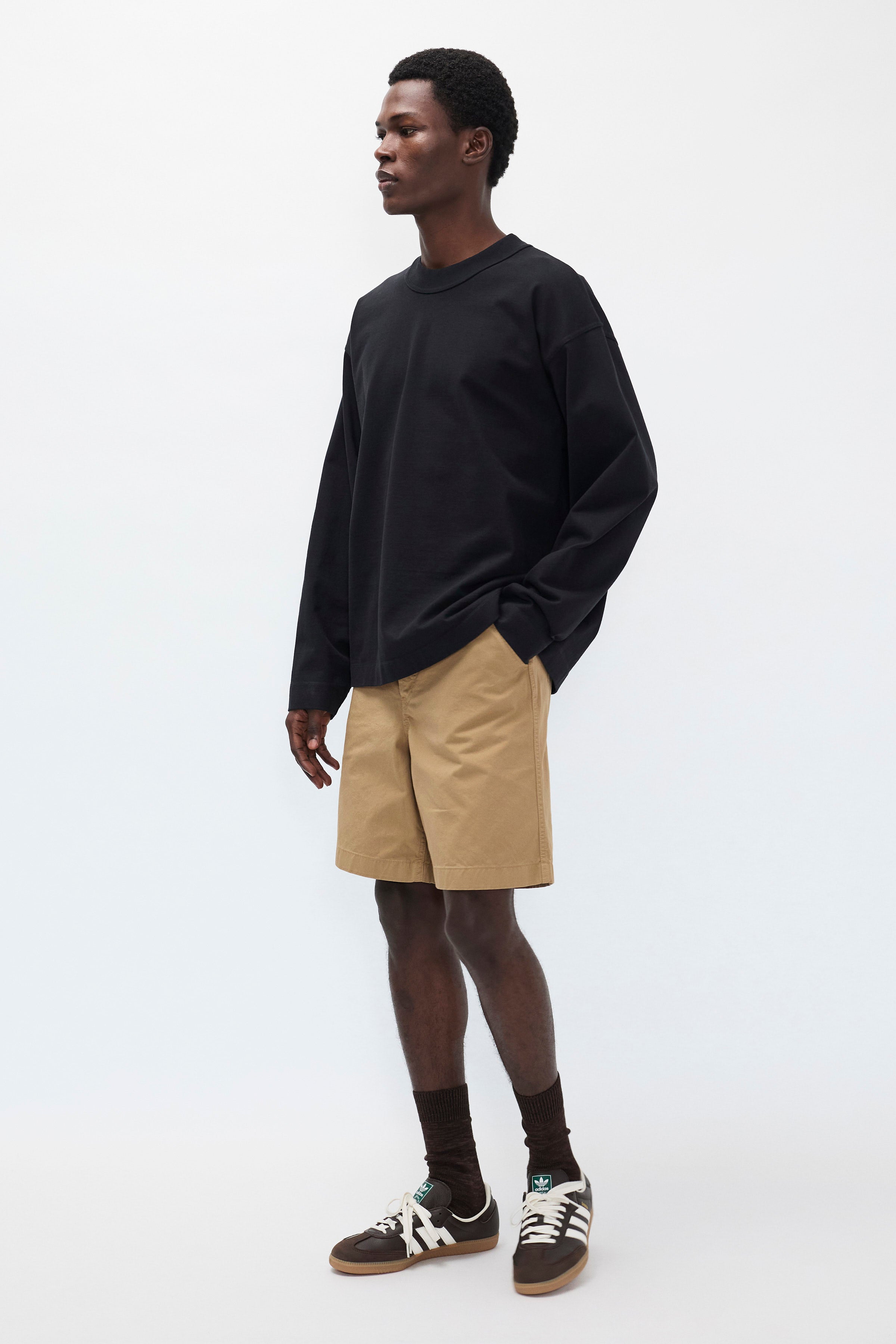 Kvitfjell Relaxed Cotton Twill Short