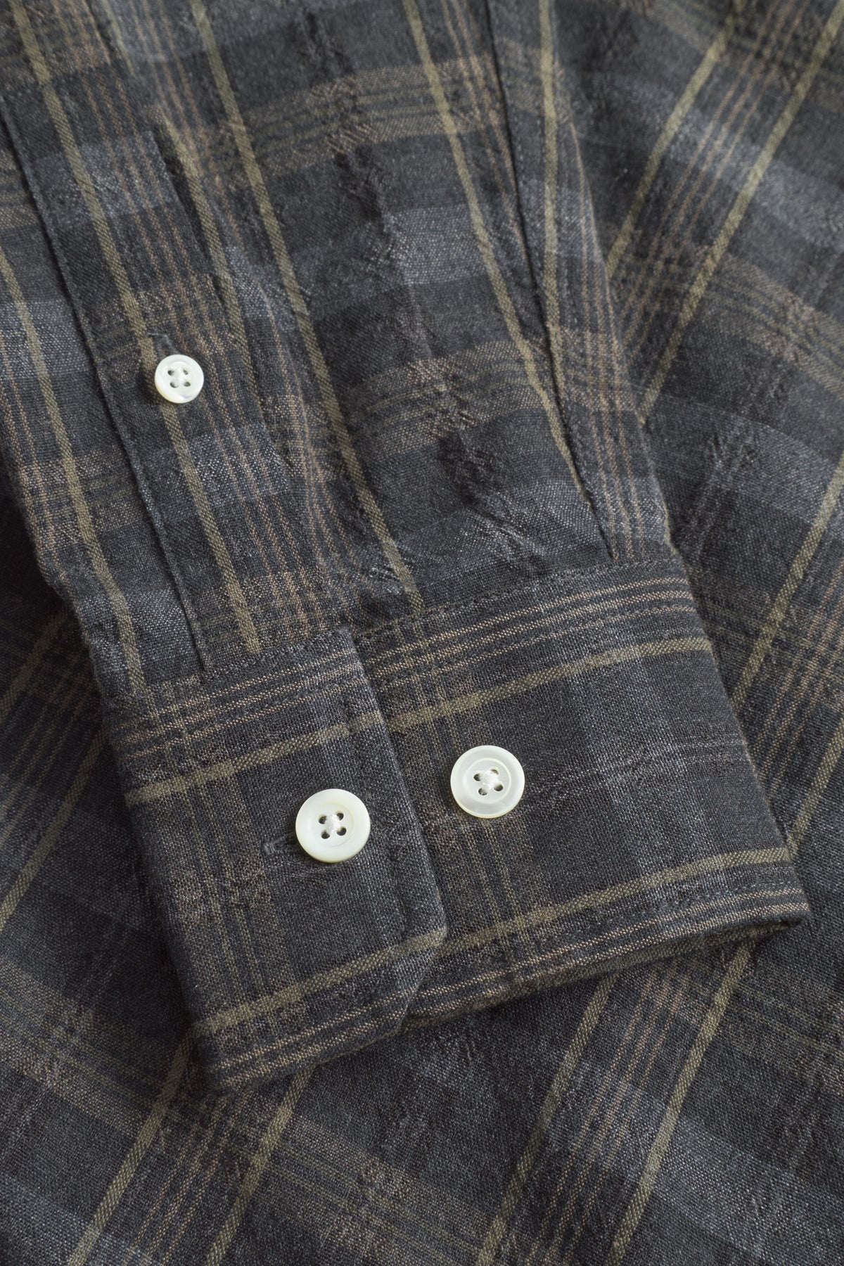Espevik Oversized Wool Check Shirt
