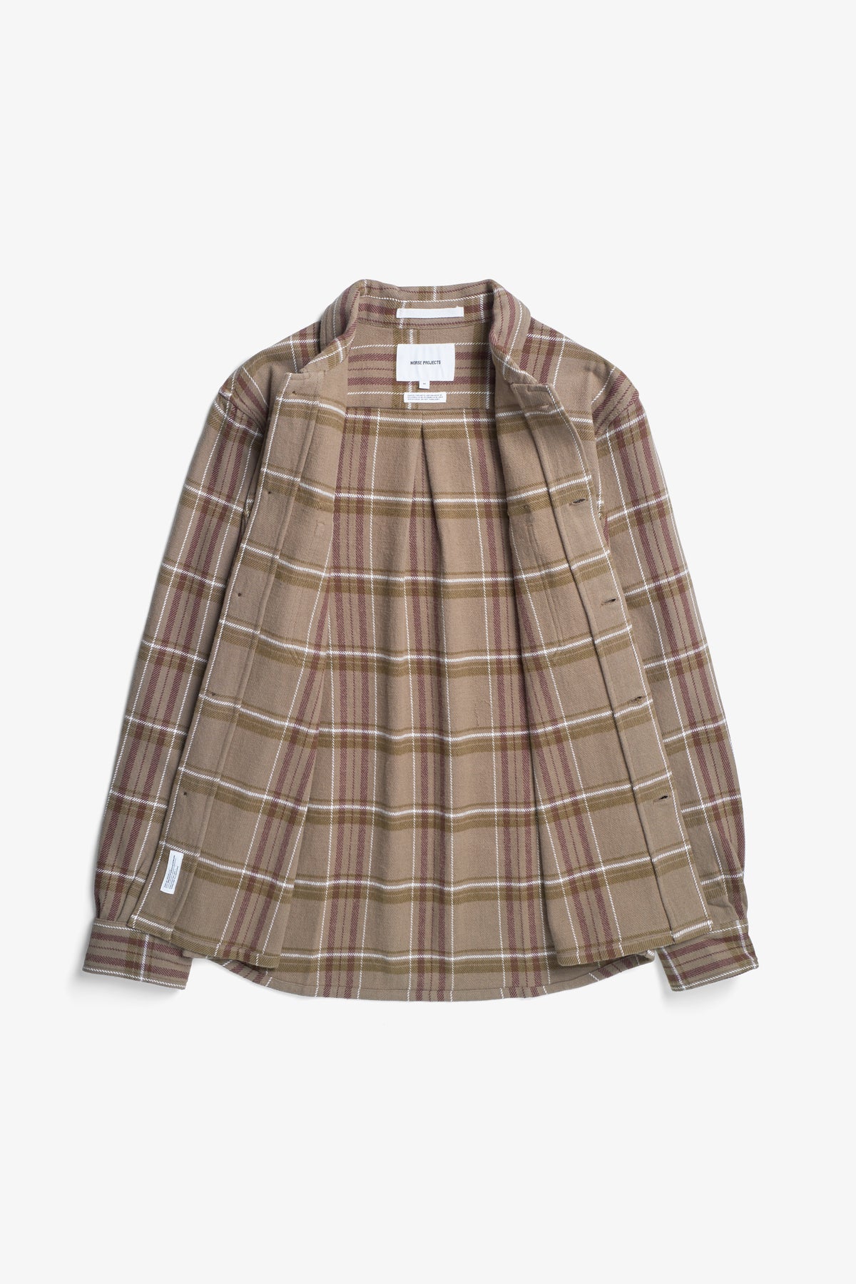 Hjalmer Heavy Twill Check Overshirt