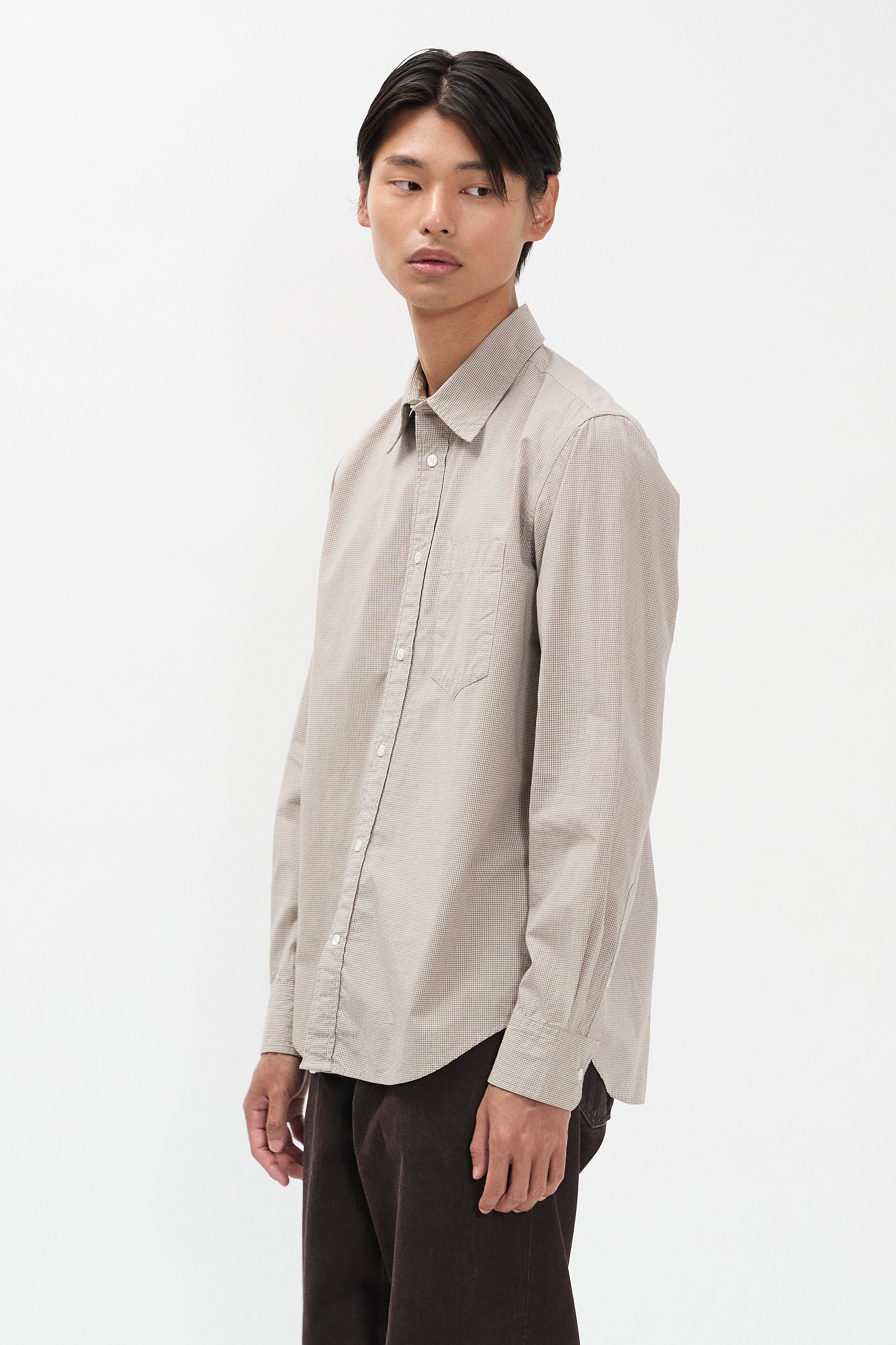 Kongshoved Poplin Micro Check Shirt