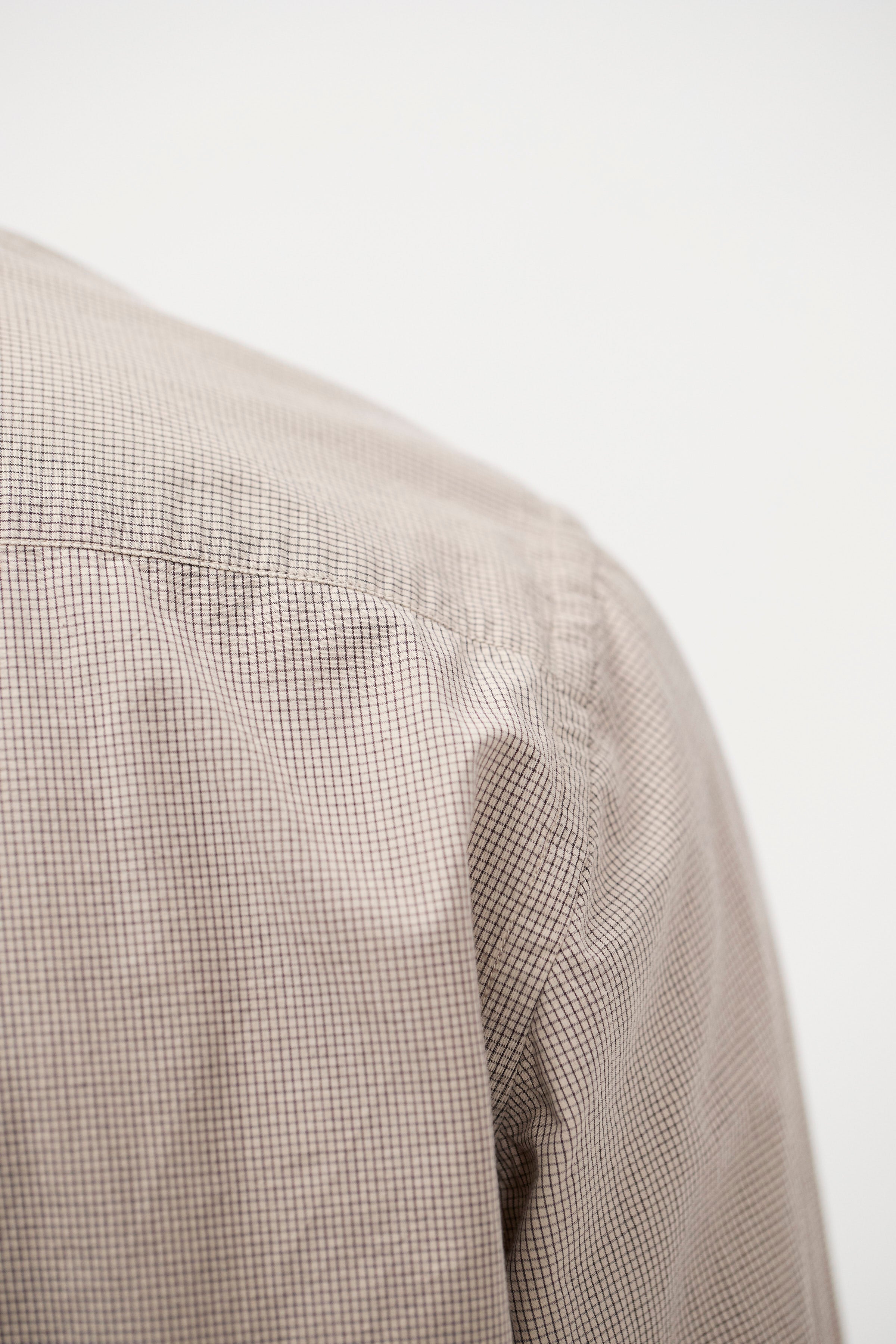 Kongshoved Poplin Micro Check Shirt