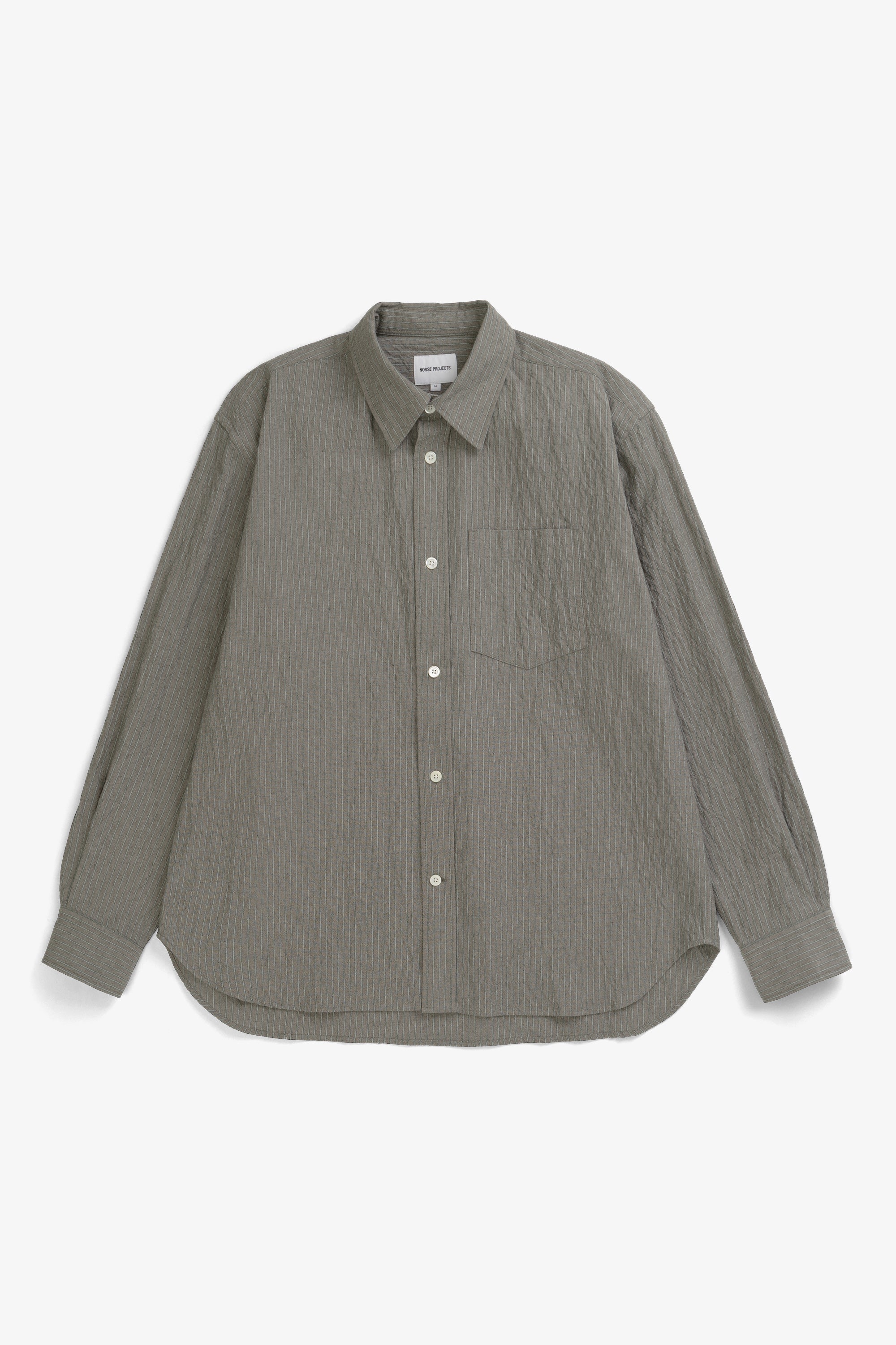 Falster Oversized Textured Stripe Shirt