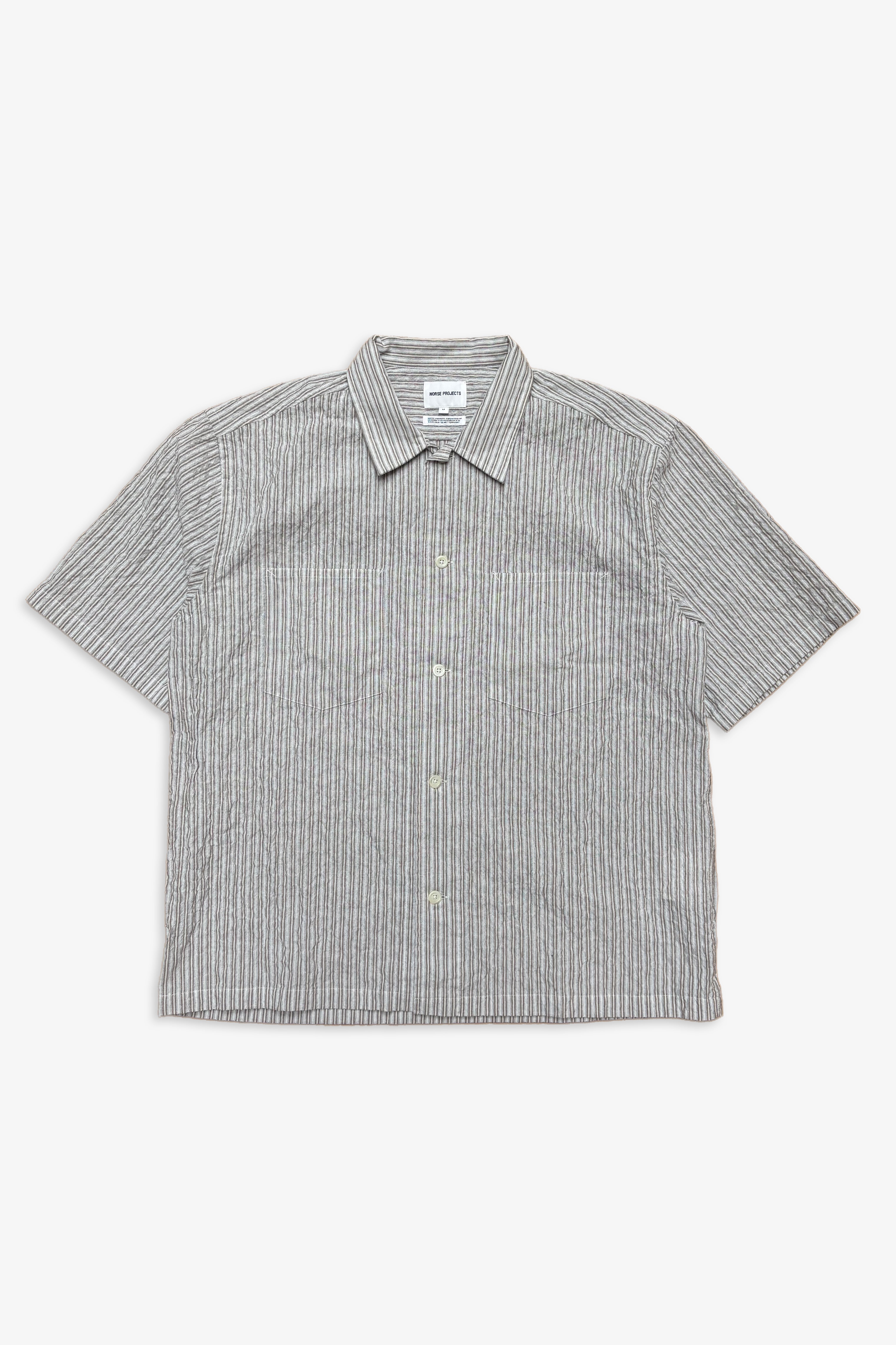 Mols Striped SS Camp Shirt