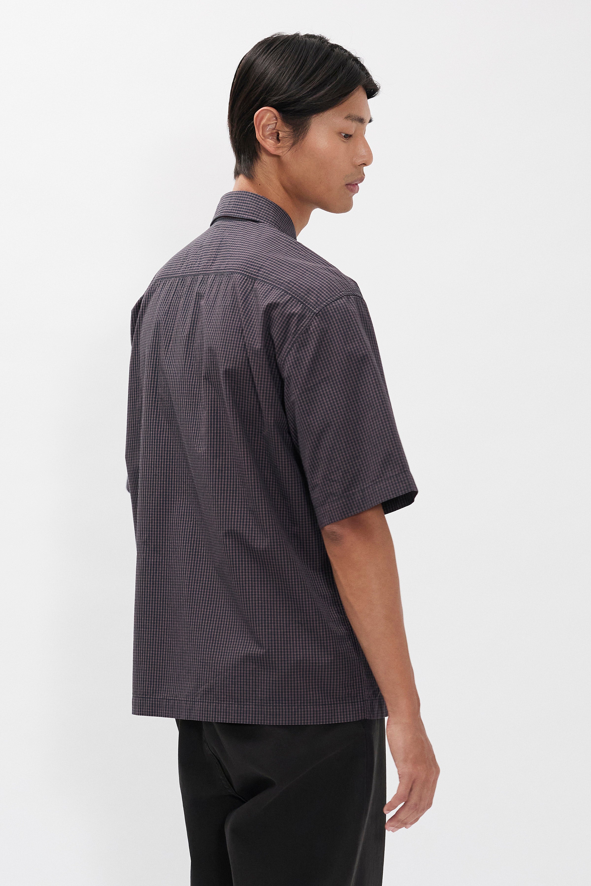 Vestervig Checked SS Safari Shirt