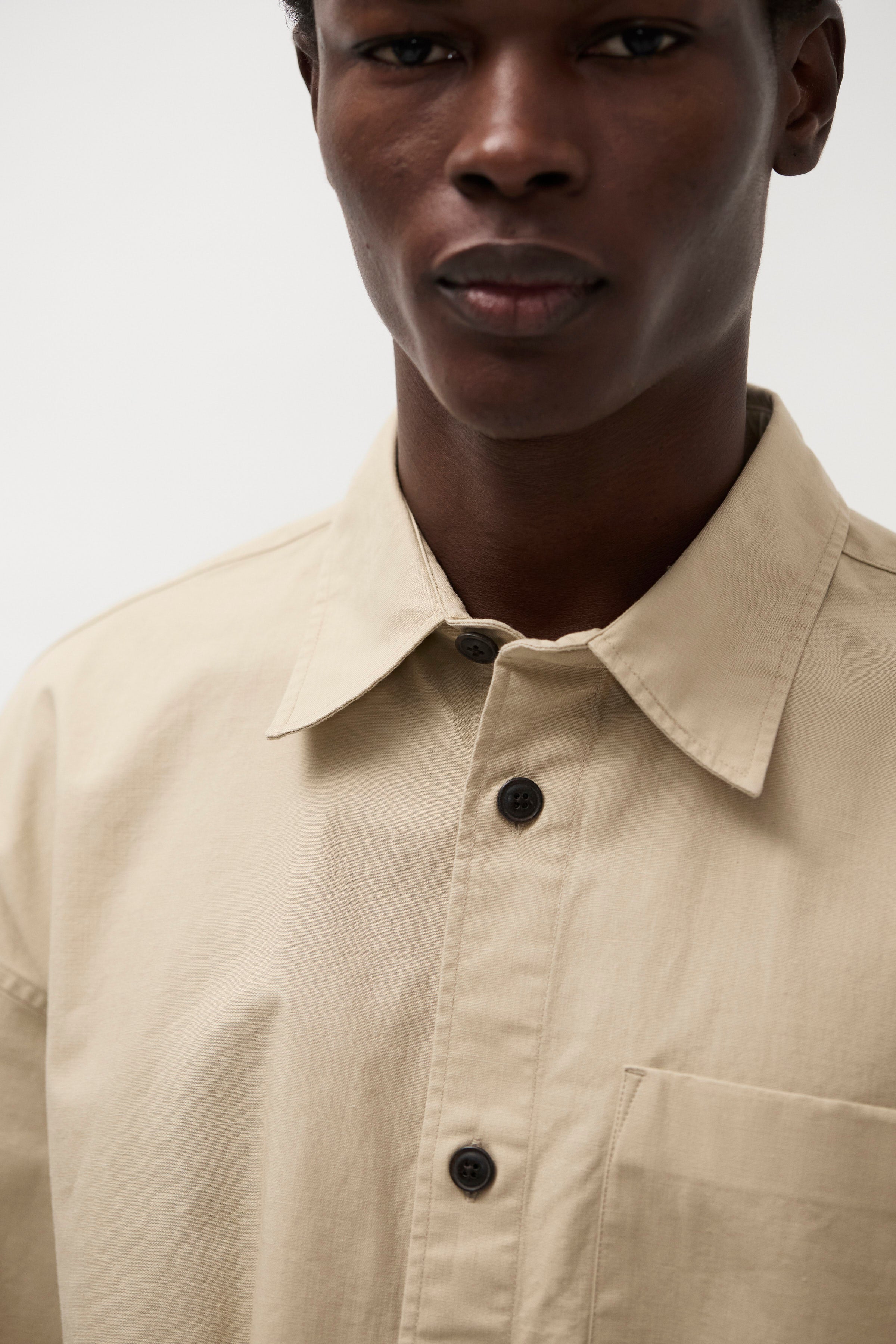 Espevik Oversized Faded Pigment Dyed SS Shirt