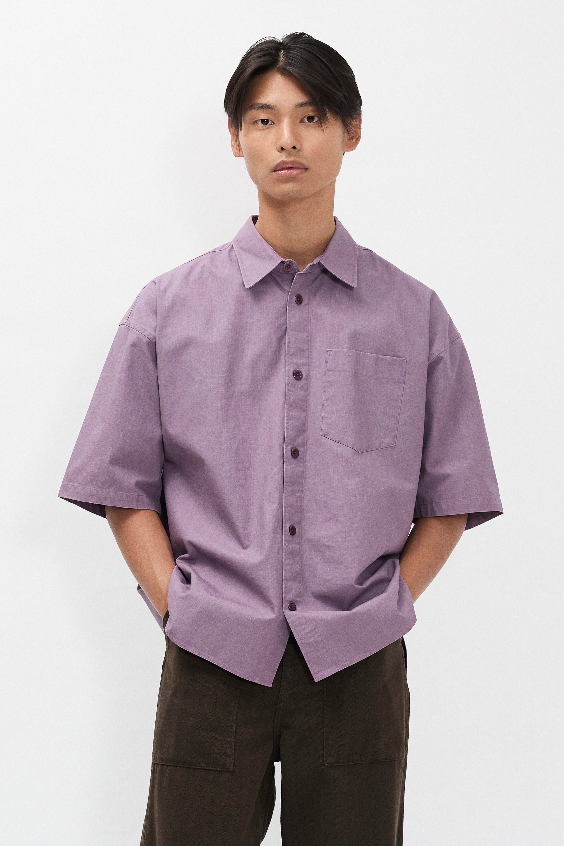 Espevik Oversized Faded Pigment Dyed SS Shirt