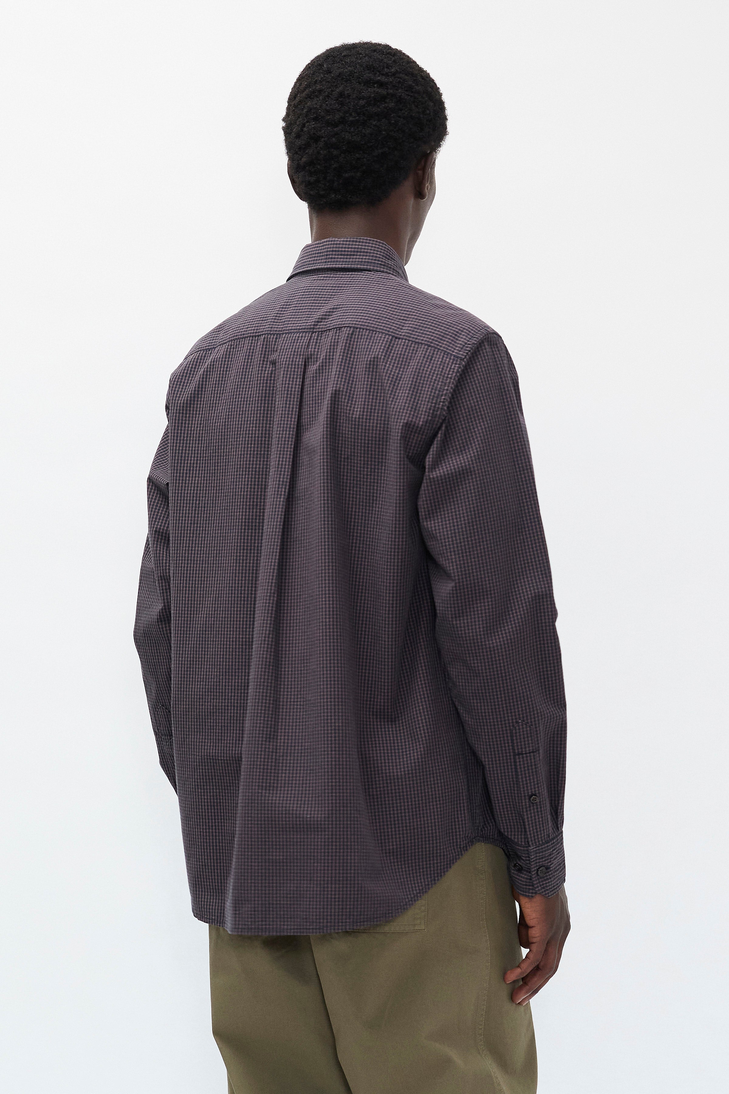 Kongshoved Poplin Mini Check Shirt