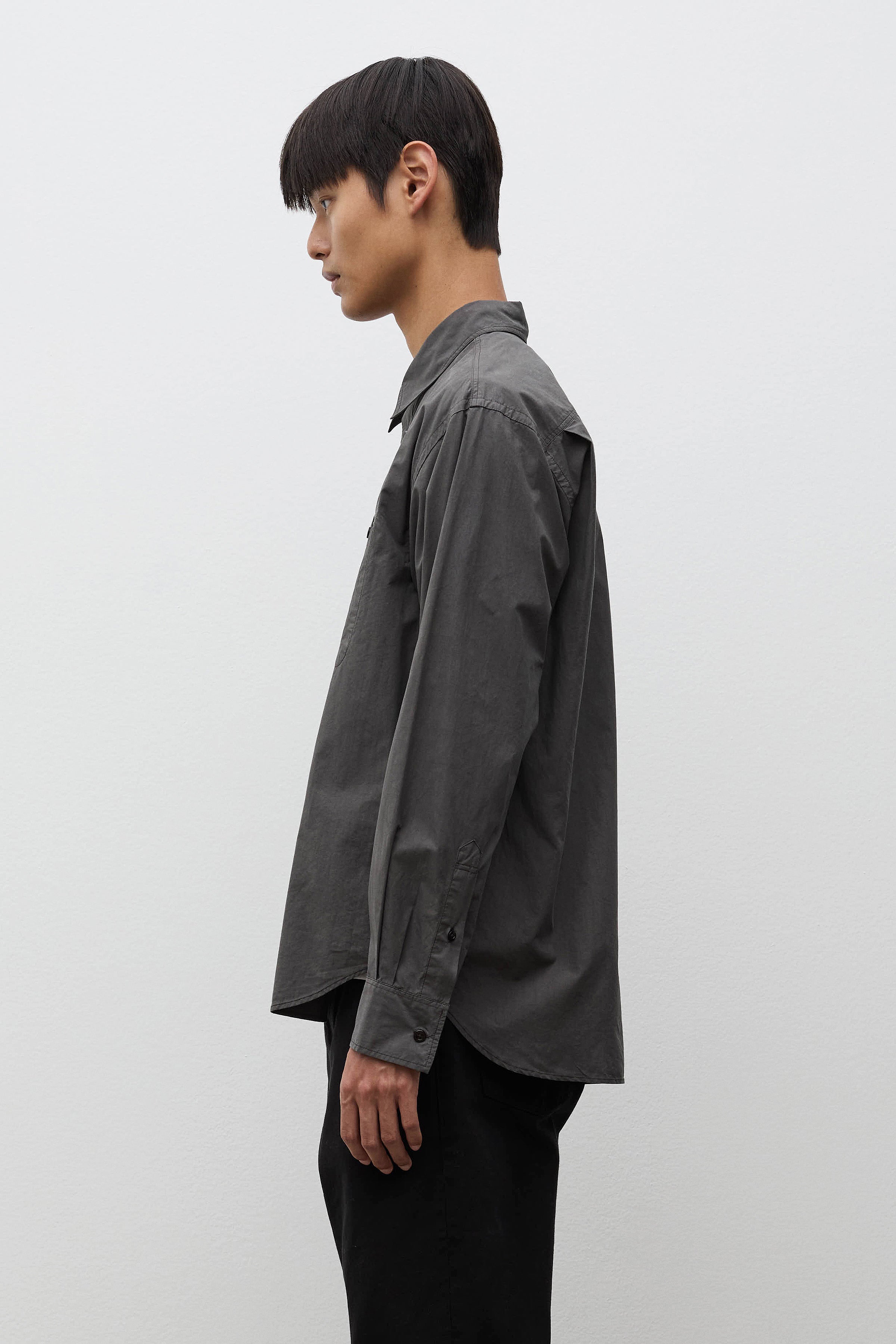 Falster Cotton Tencel Jet Oversize Shirt