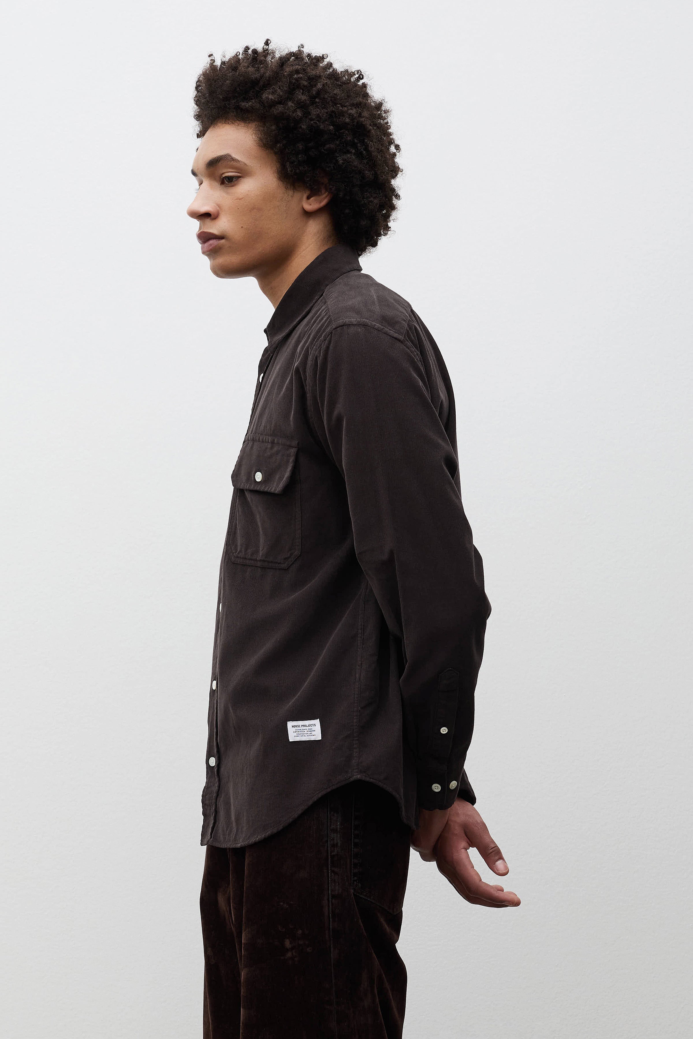 Kongshoved Relaxed Micro Cord Shirt