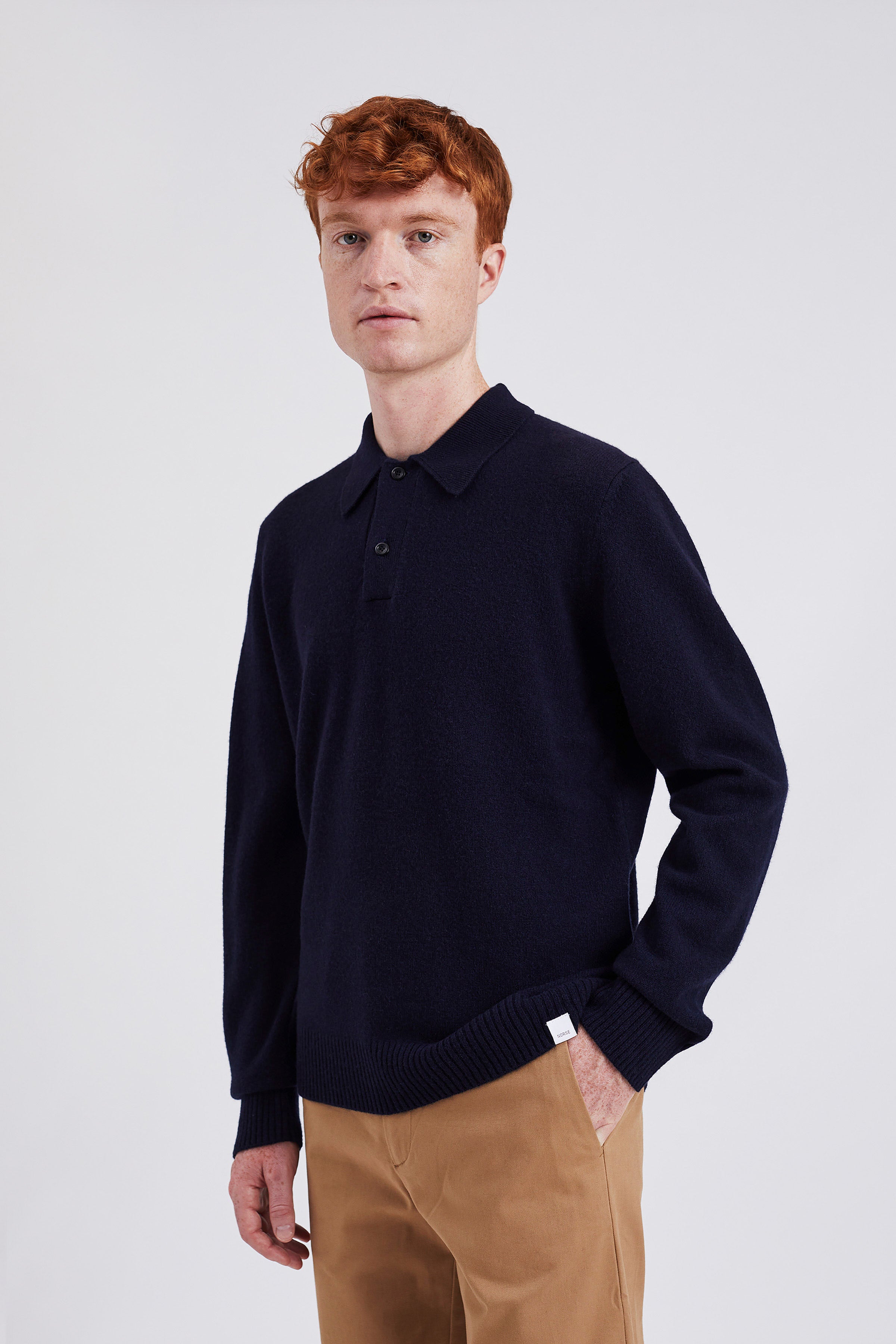 Norse Standard Merino Lambswool Polo