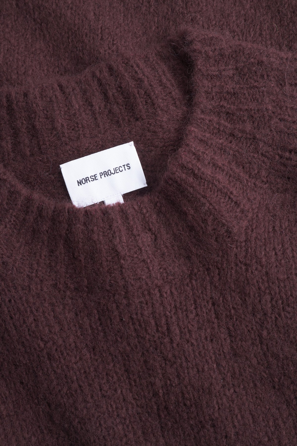 Rasmus Mock Neck Relaxed Brushed Sweater