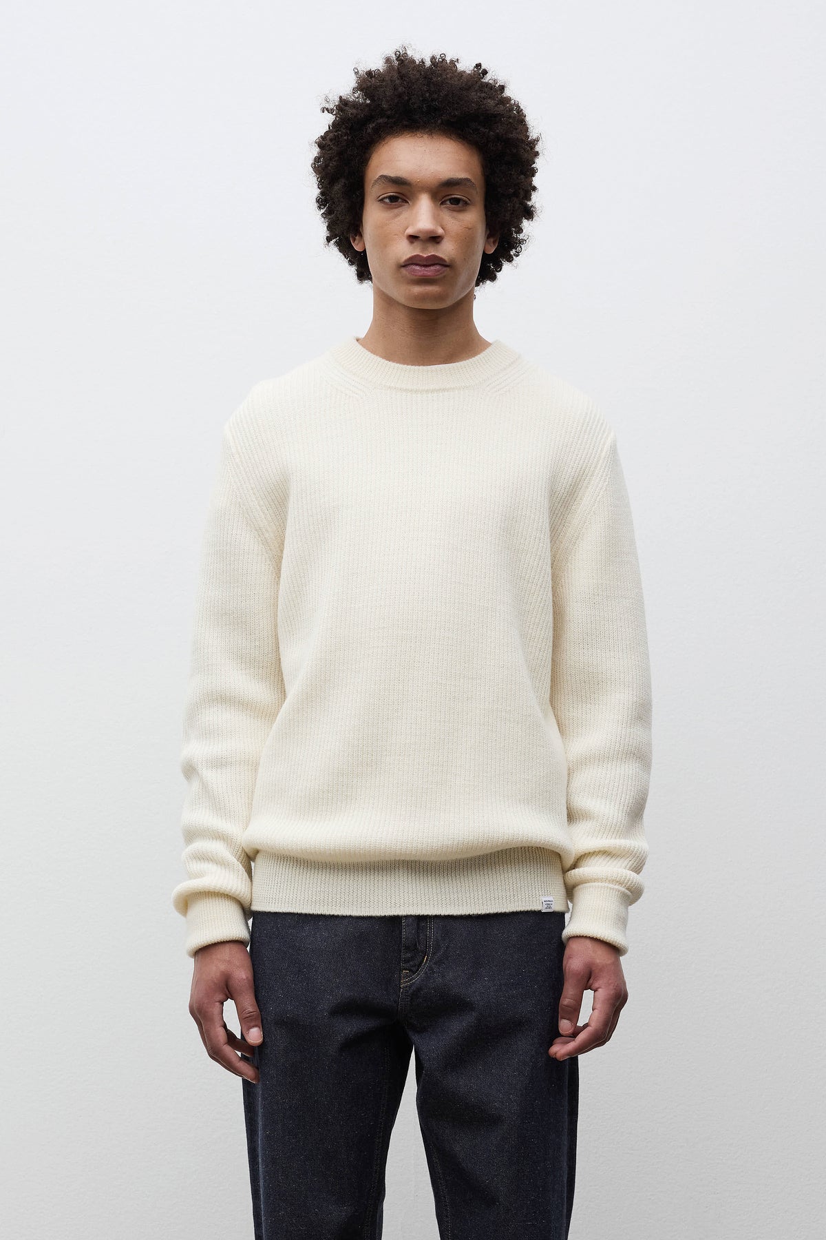 Henning Cotton Wool Rib Sweater